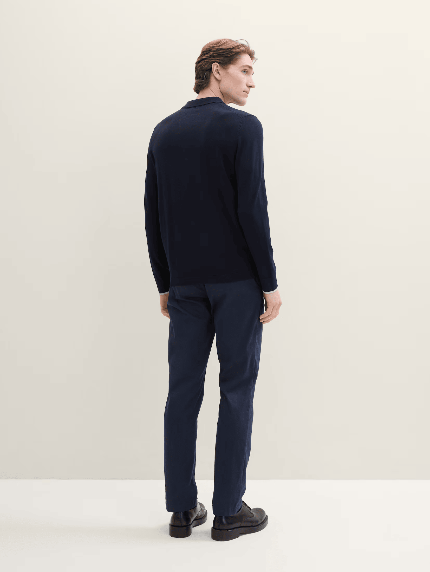 Tom Tailor Navy Blue Regular Chino