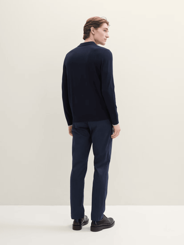 Tom Tailor Navy Blue Regular Chino