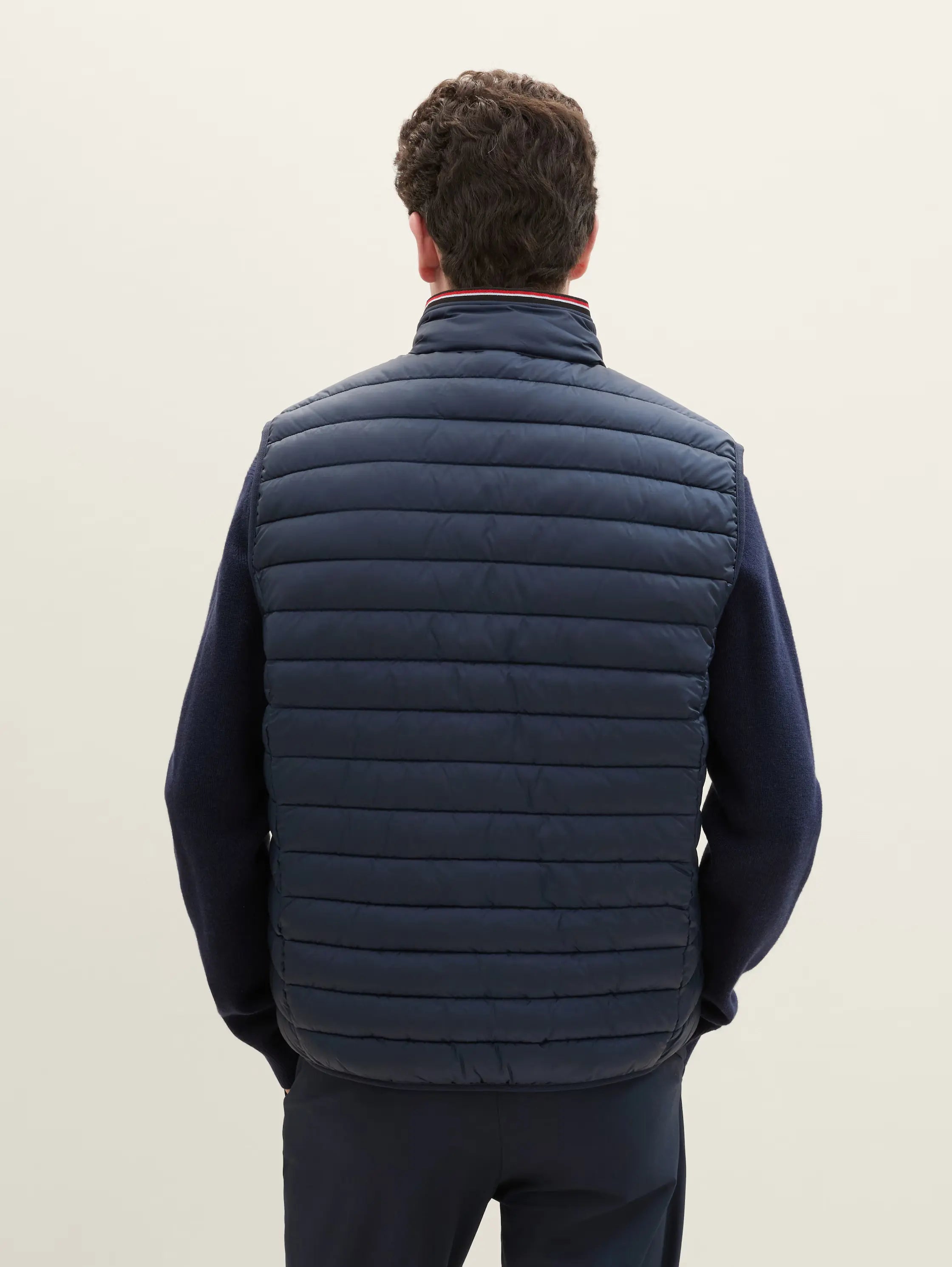 Tom Tailor Light Weight Navy Vest