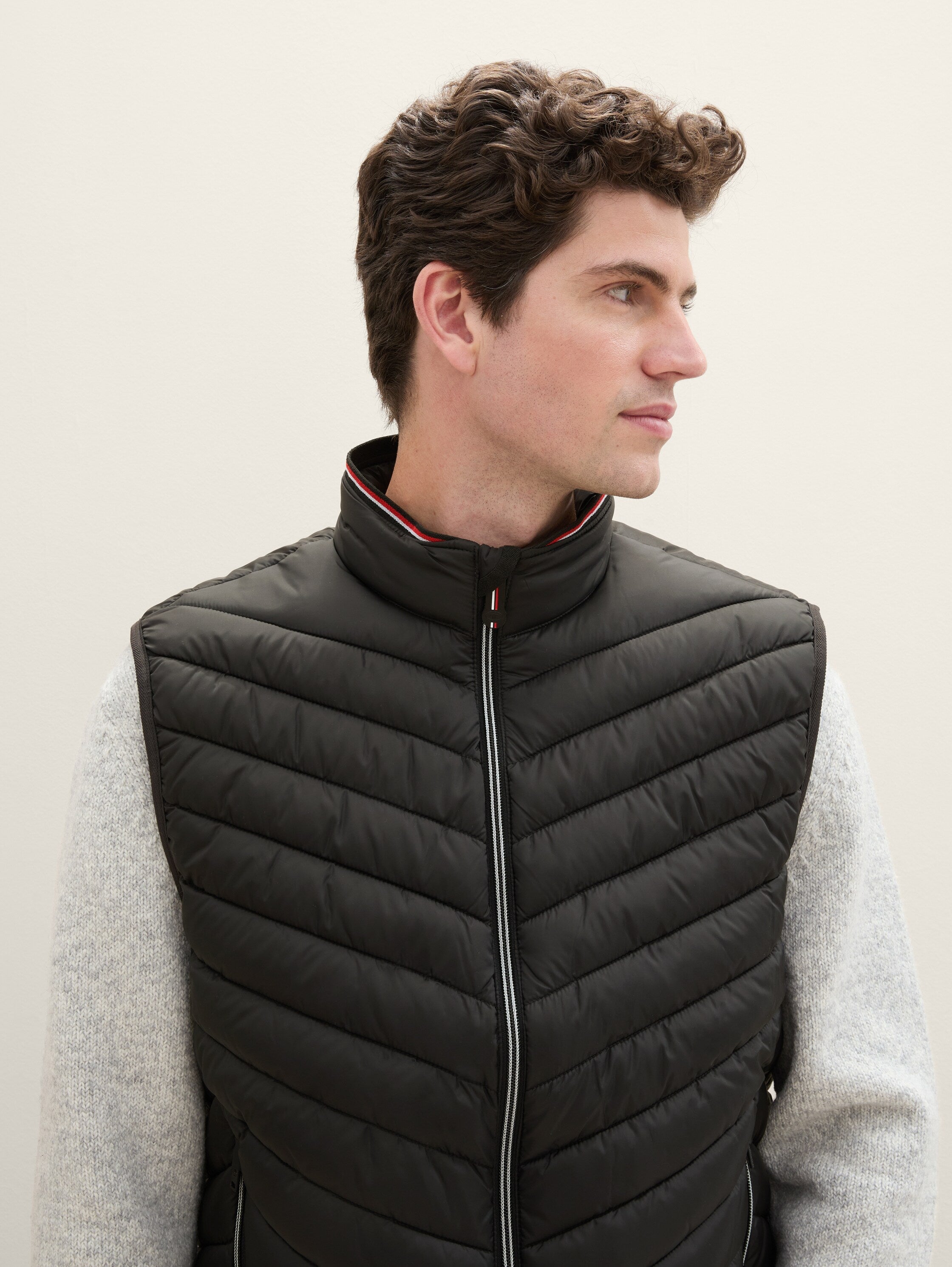 Tom Tailor Light Weight Black Vest