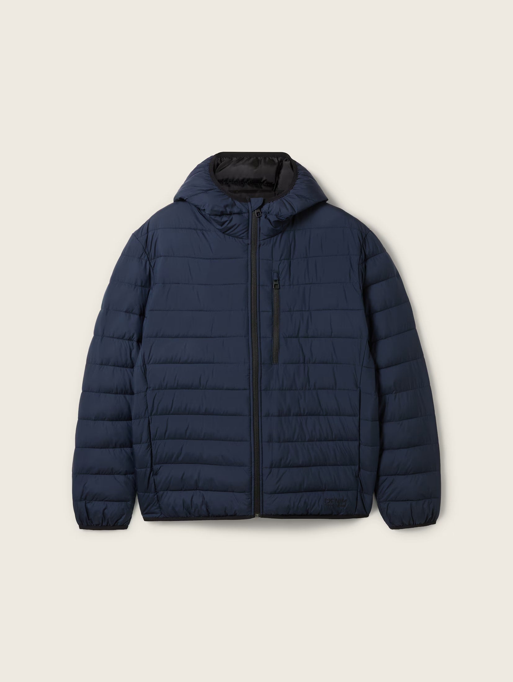 Tom Tailor Thin Navy Jacket With Hood