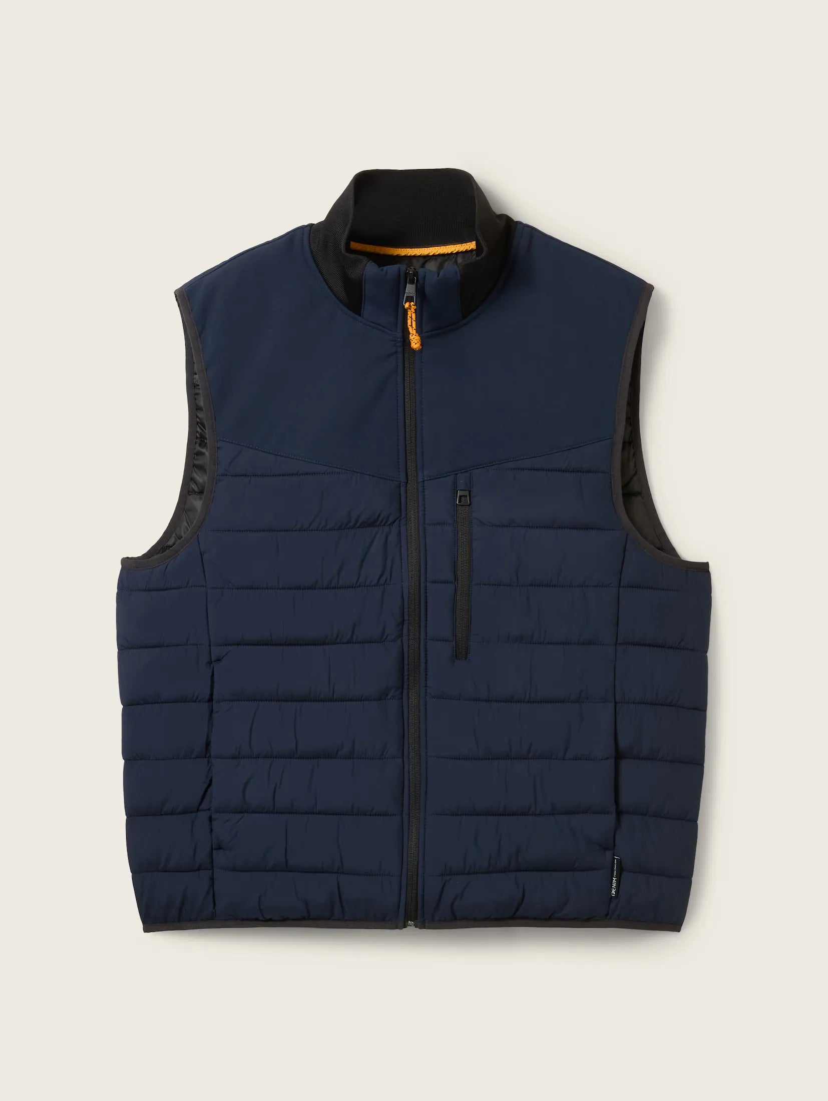 Tom Tailor Hybrid Navy Blue Vest