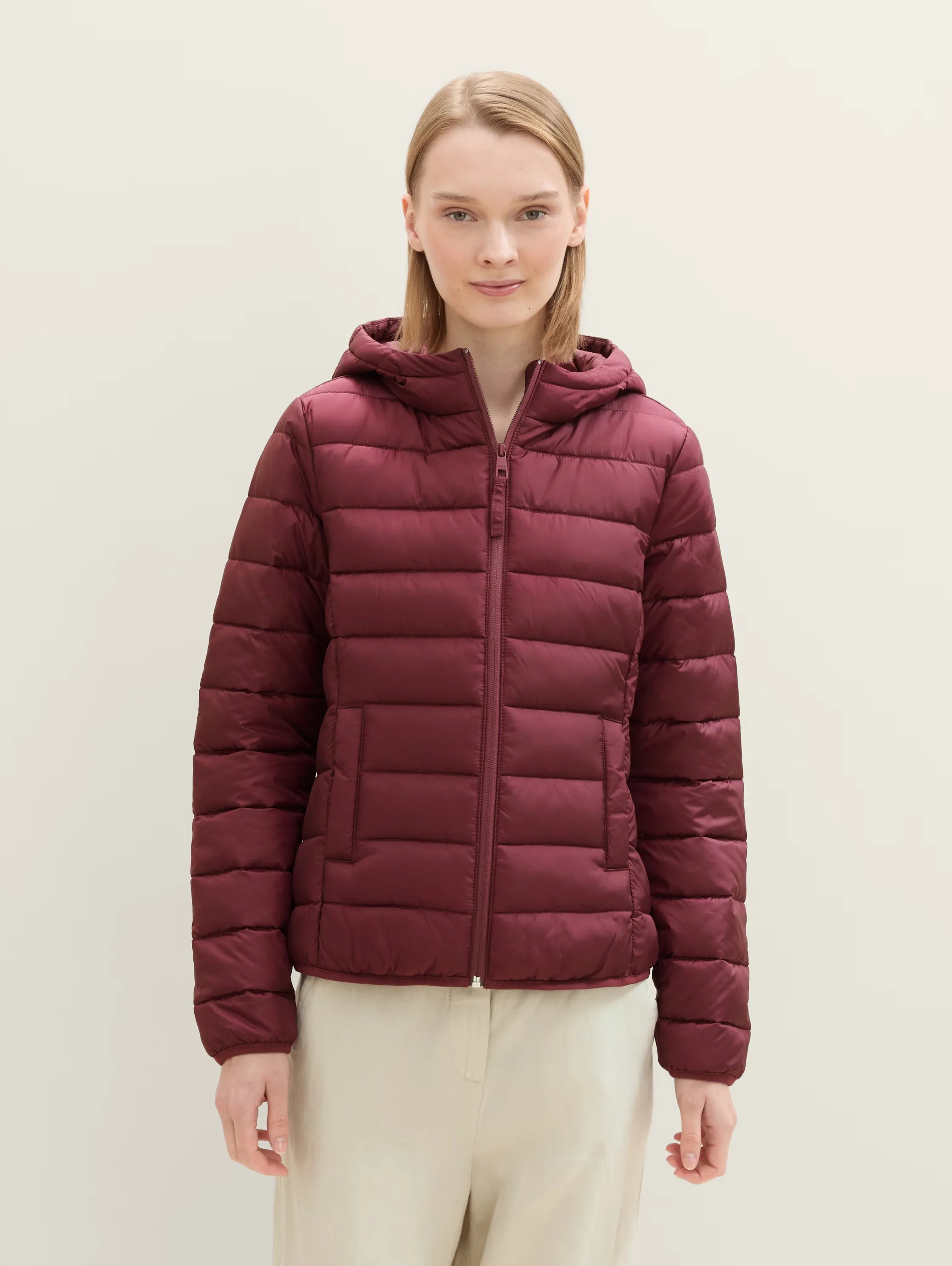 Tom tailor Deep Wine Red Light weight Jacket