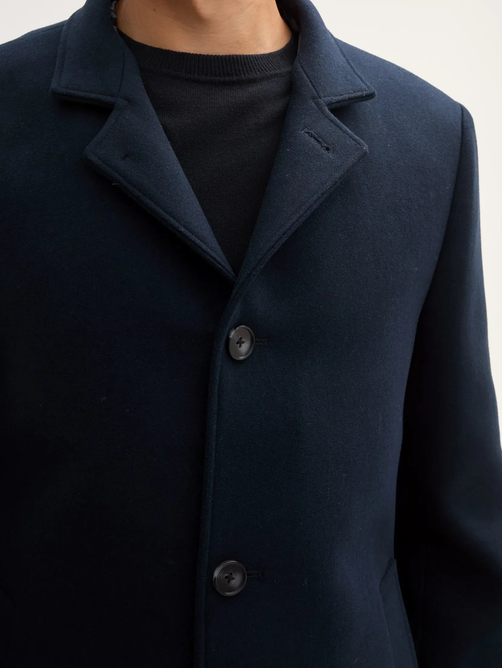 Tom Tailor Woolen Navy Coat