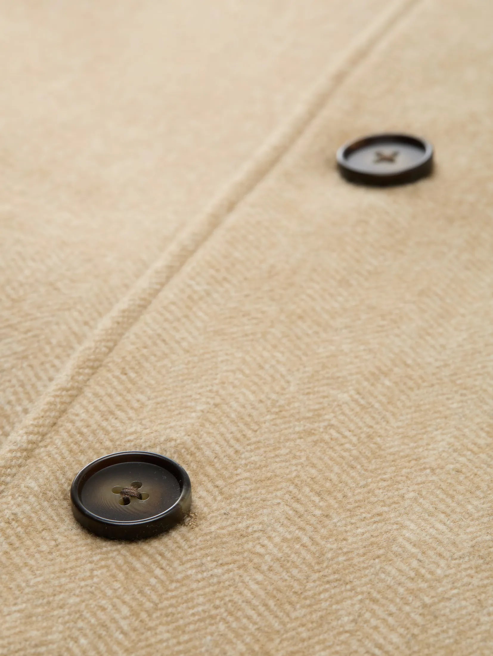 Tom Tailor Woolen Beige Coat