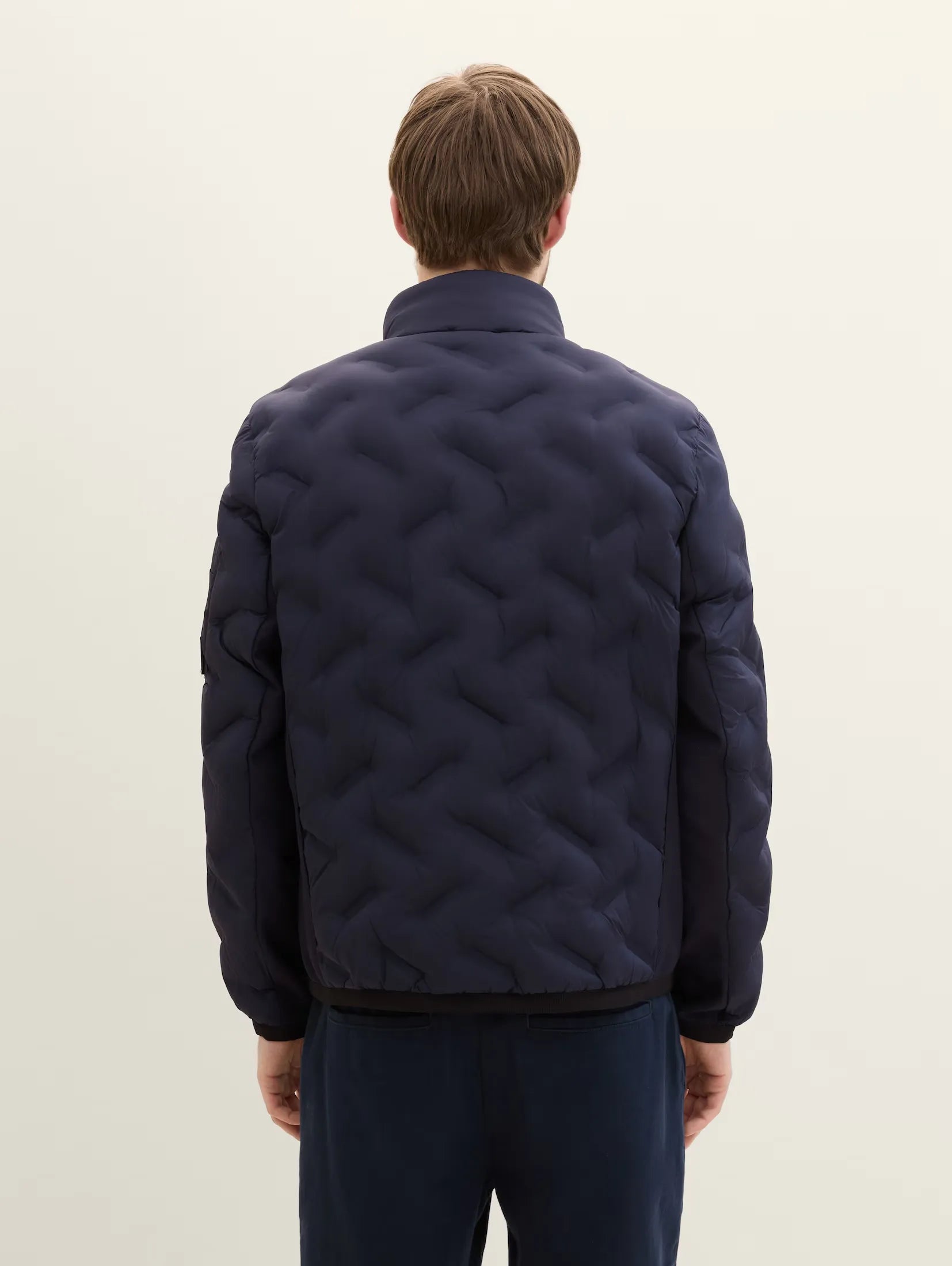 Tom Tailor Hybrid Navy Jacket