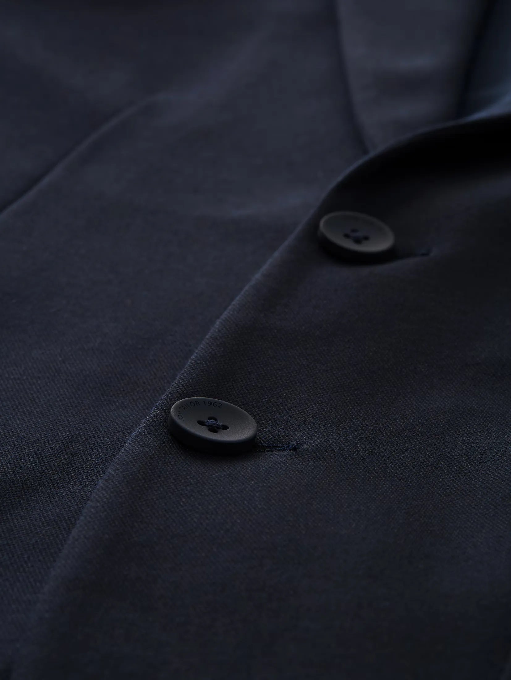 Tom Tailor Navy Jacket With A Pique Texture