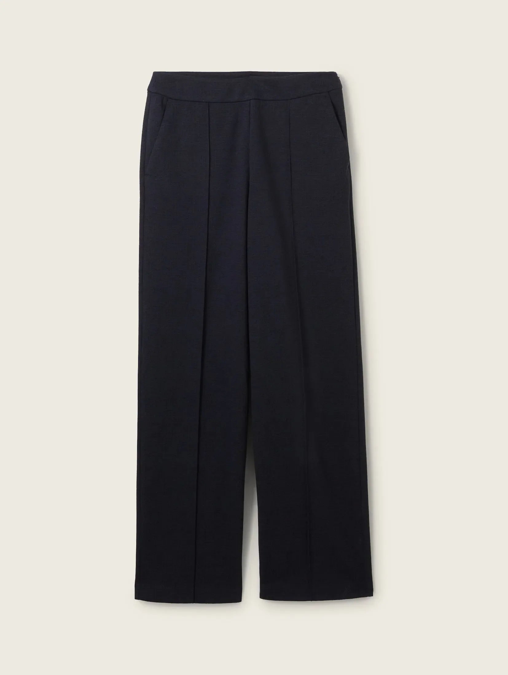 Tom Tailor Navy Pants Straight Fit