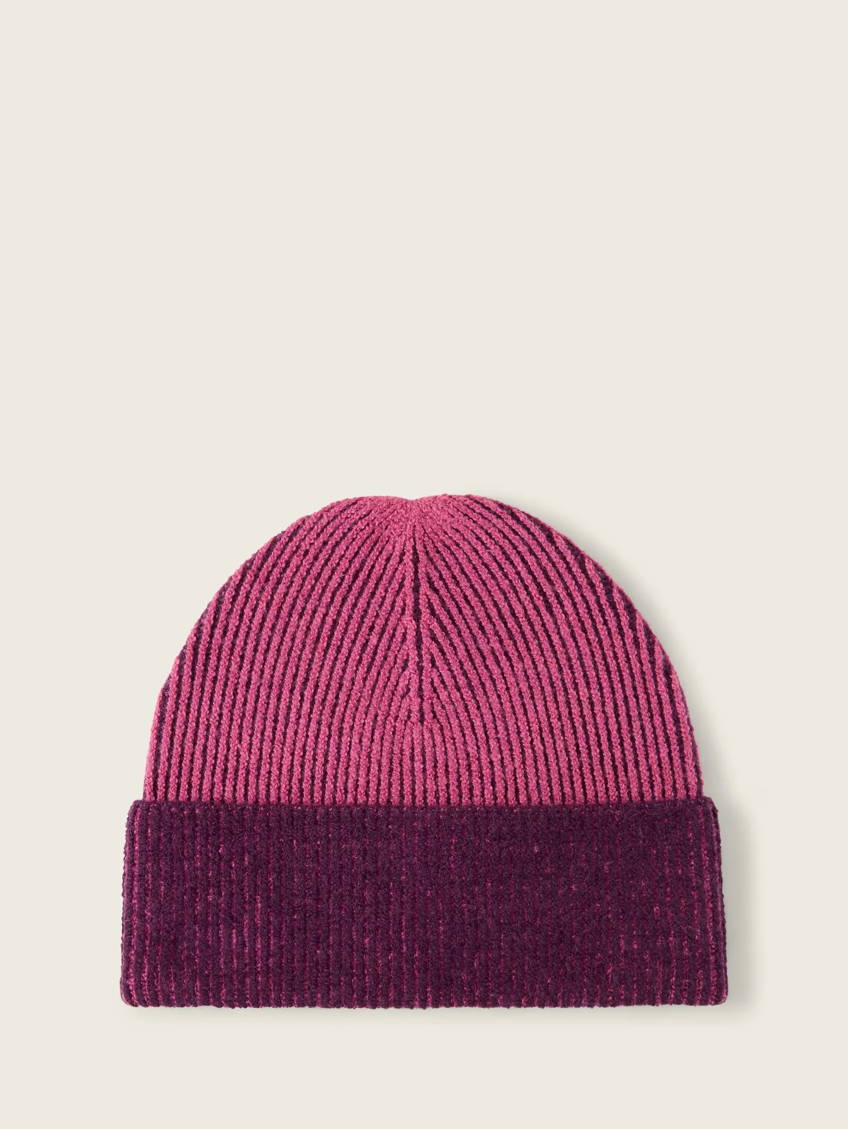 Tom Tailor Braided Pink Velvet Beanie