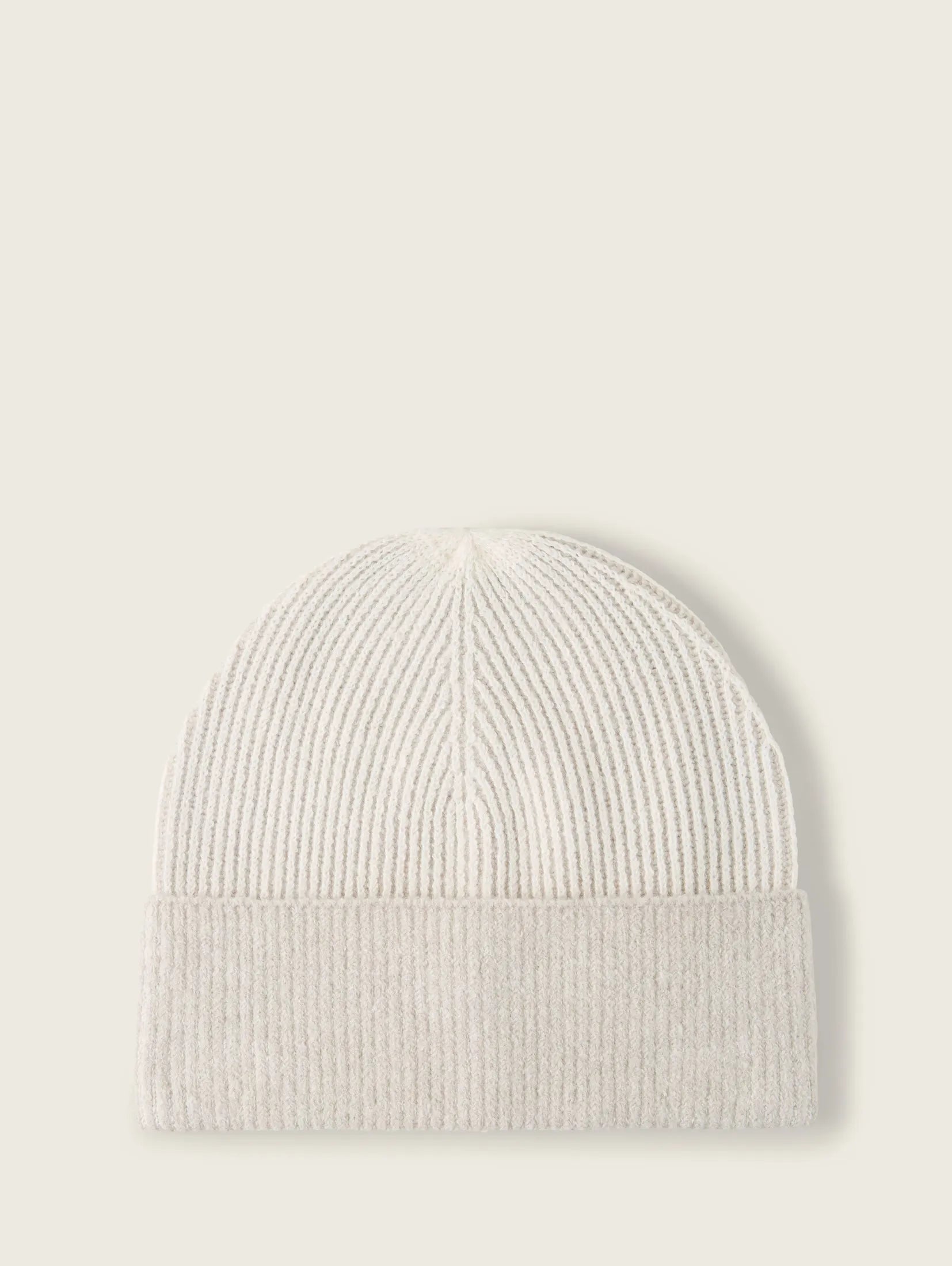 Tom Tailor Braided Light Beige Beanie