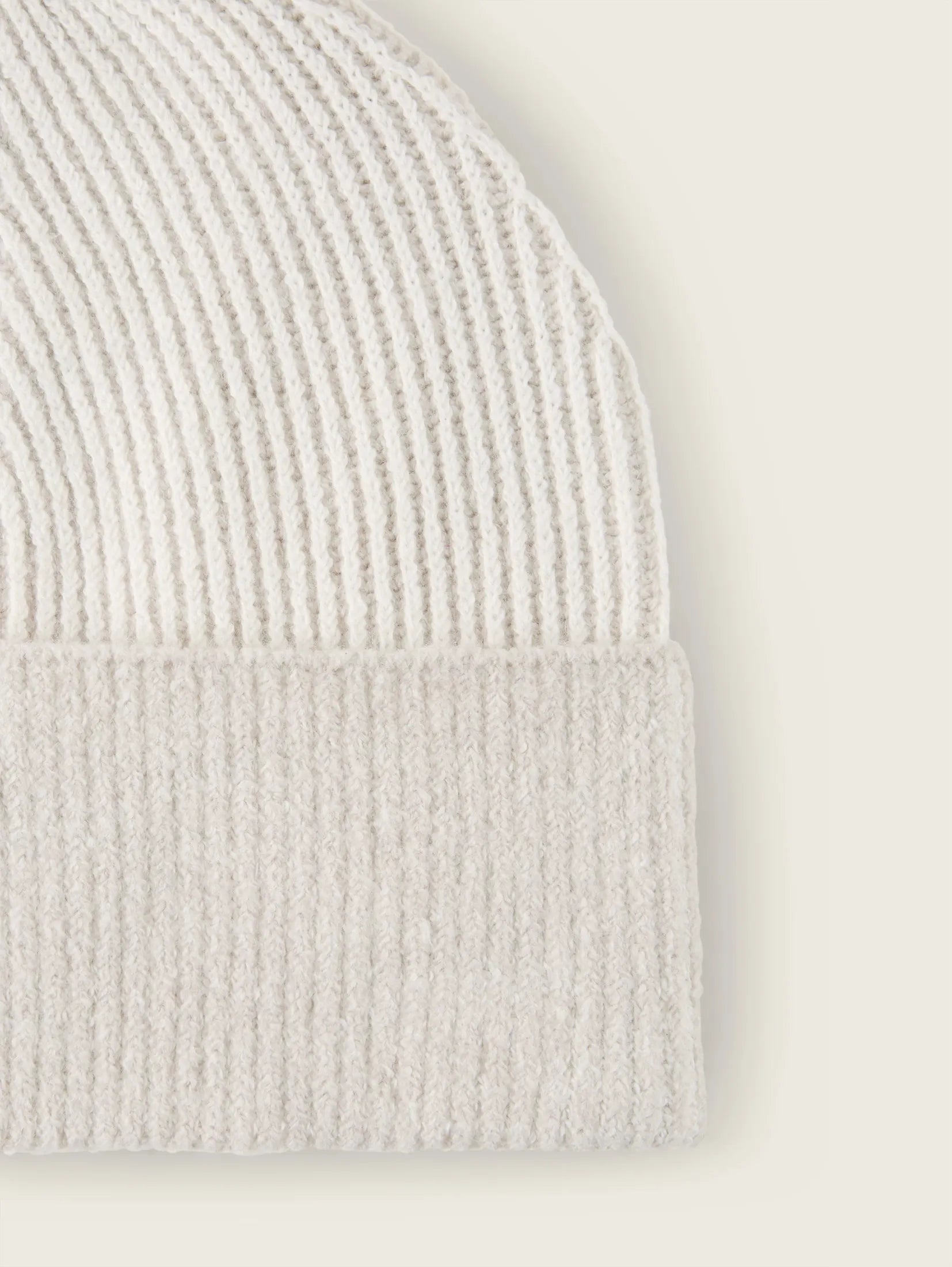 Tom Tailor Braided Light Beige Beanie