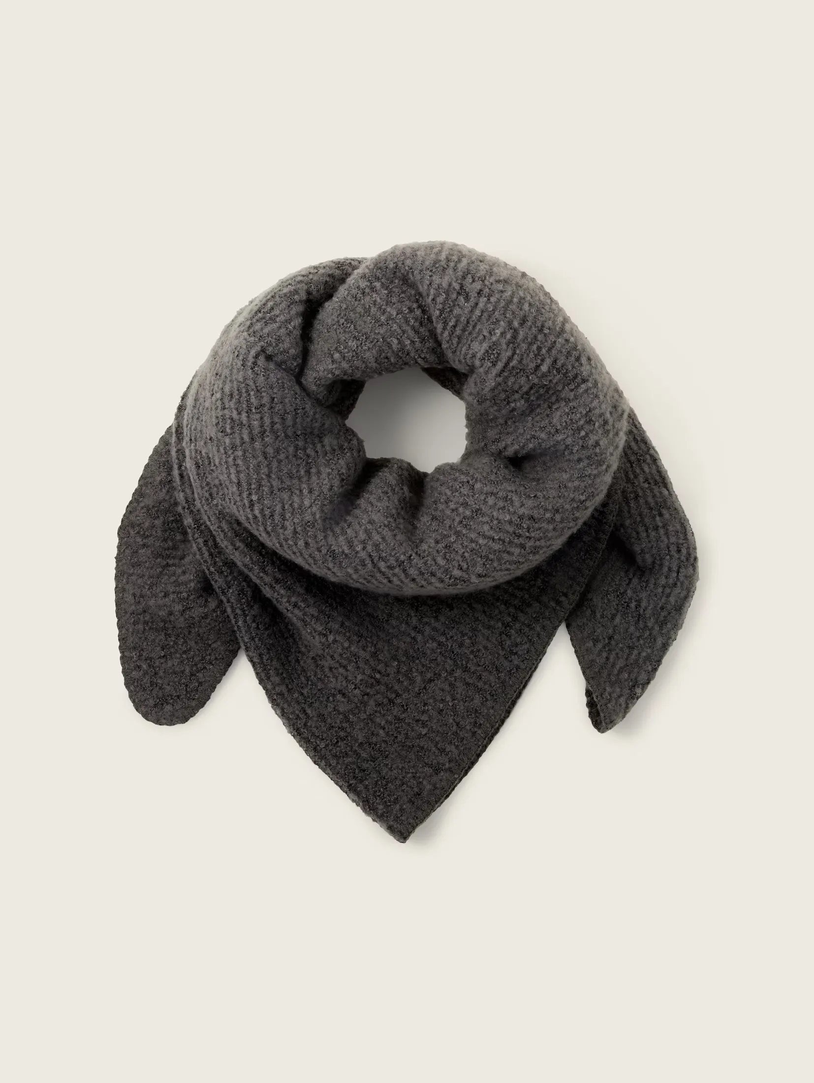 Tom tailor Triangle Anthracite Scarf