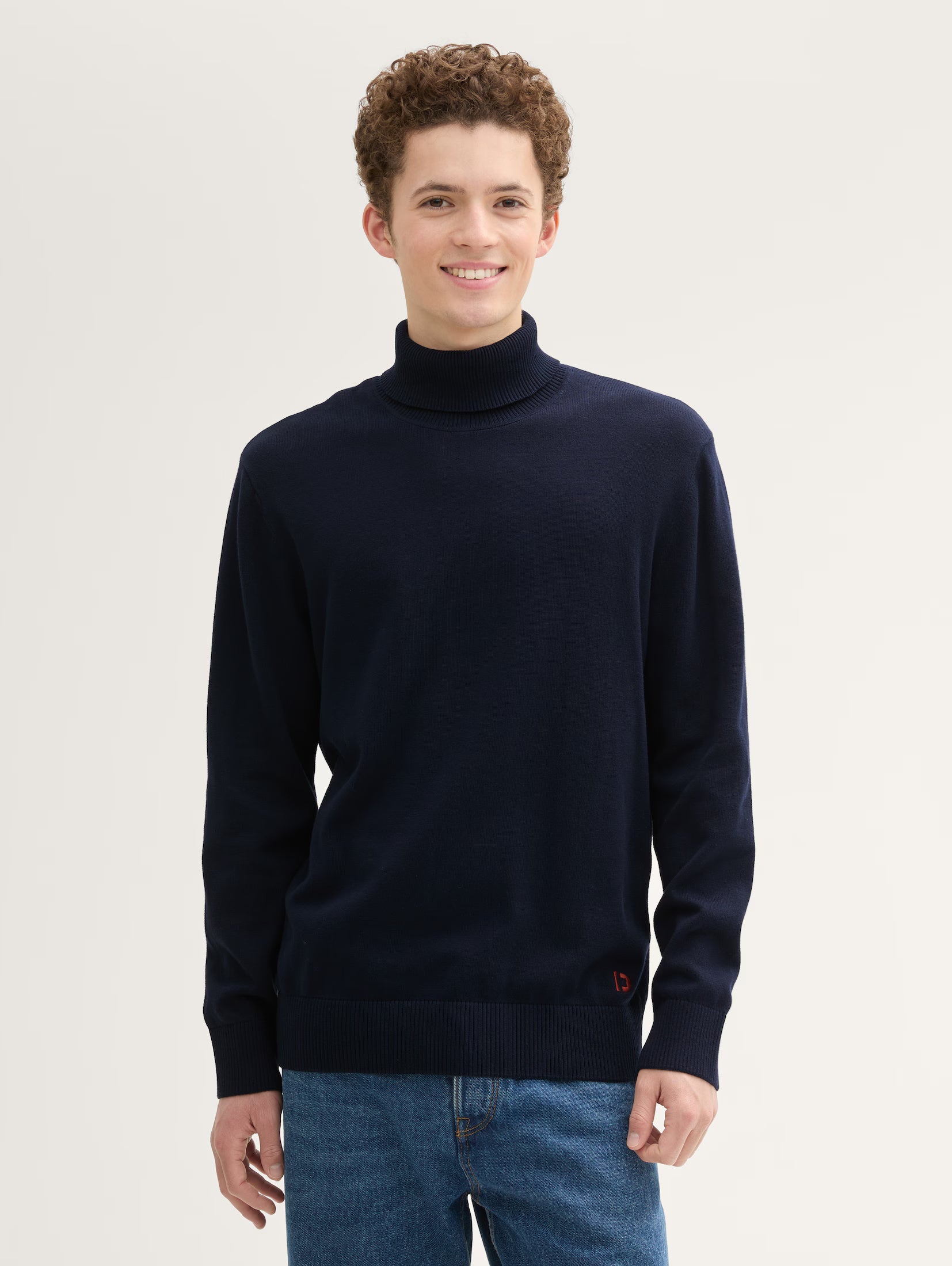 Tom Tailor Navy Basic Turtle Neck