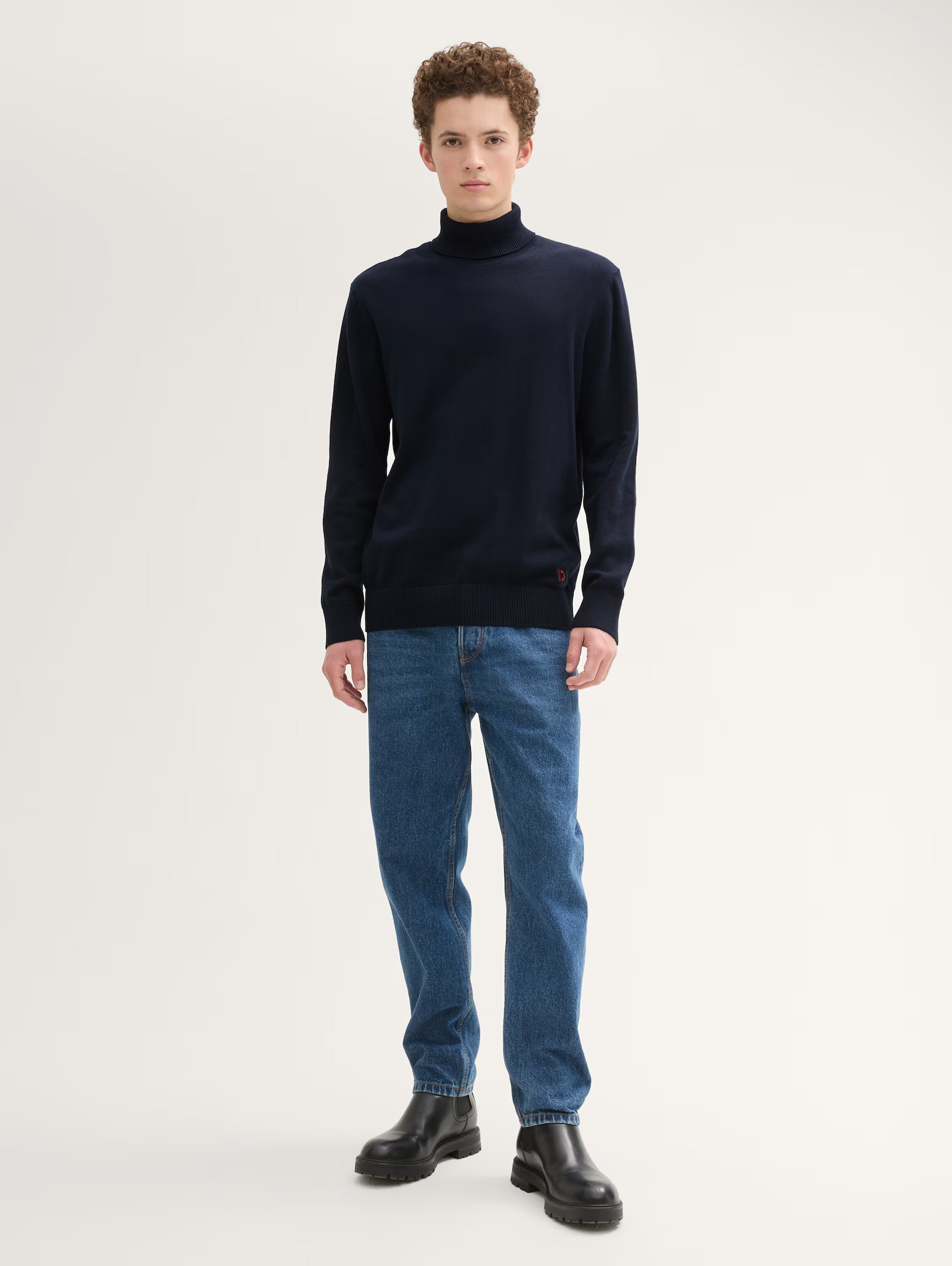 Tom Tailor Navy Basic Turtle Neck