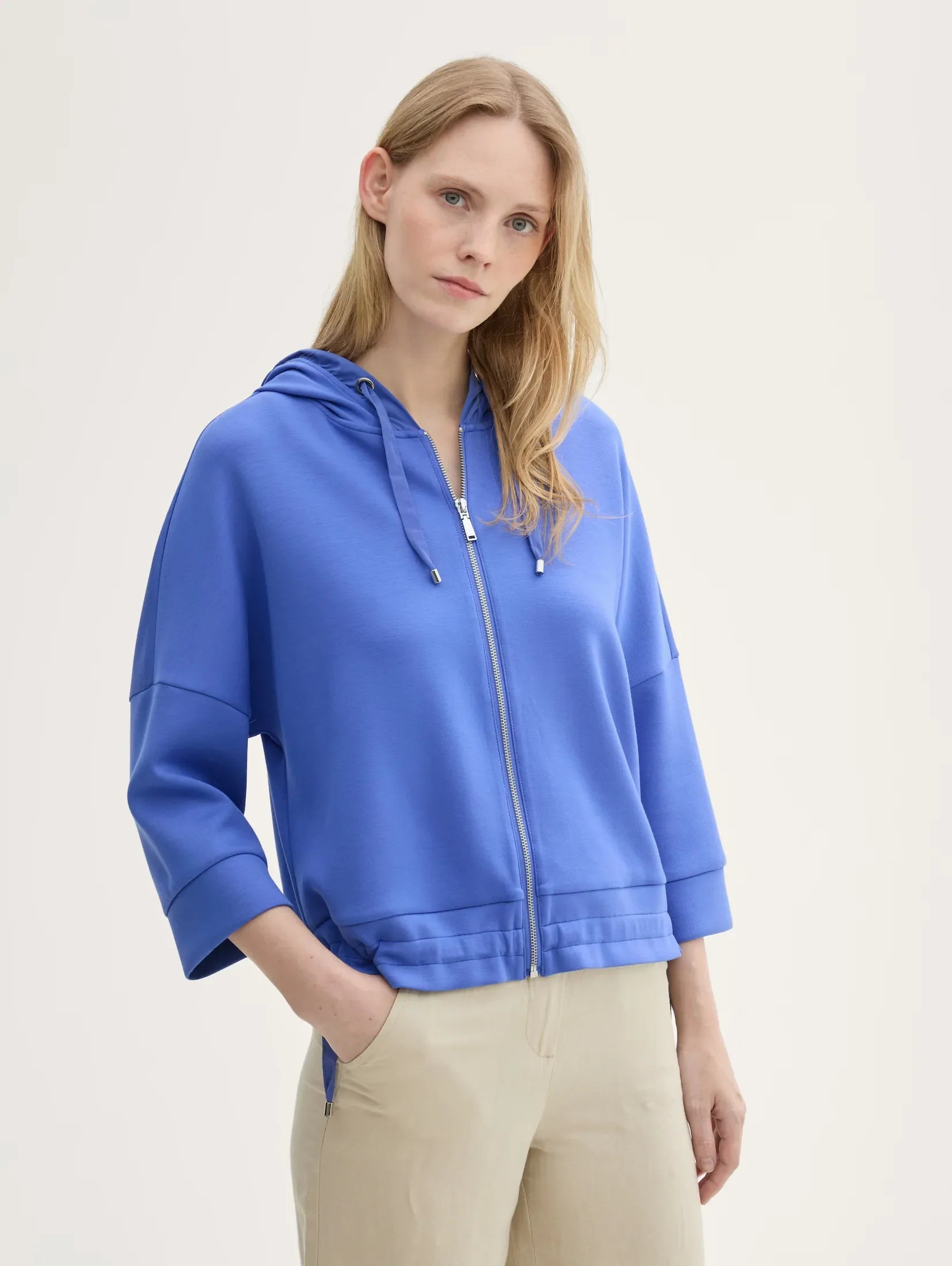 Tom Tailor Blue Sweat Jacket