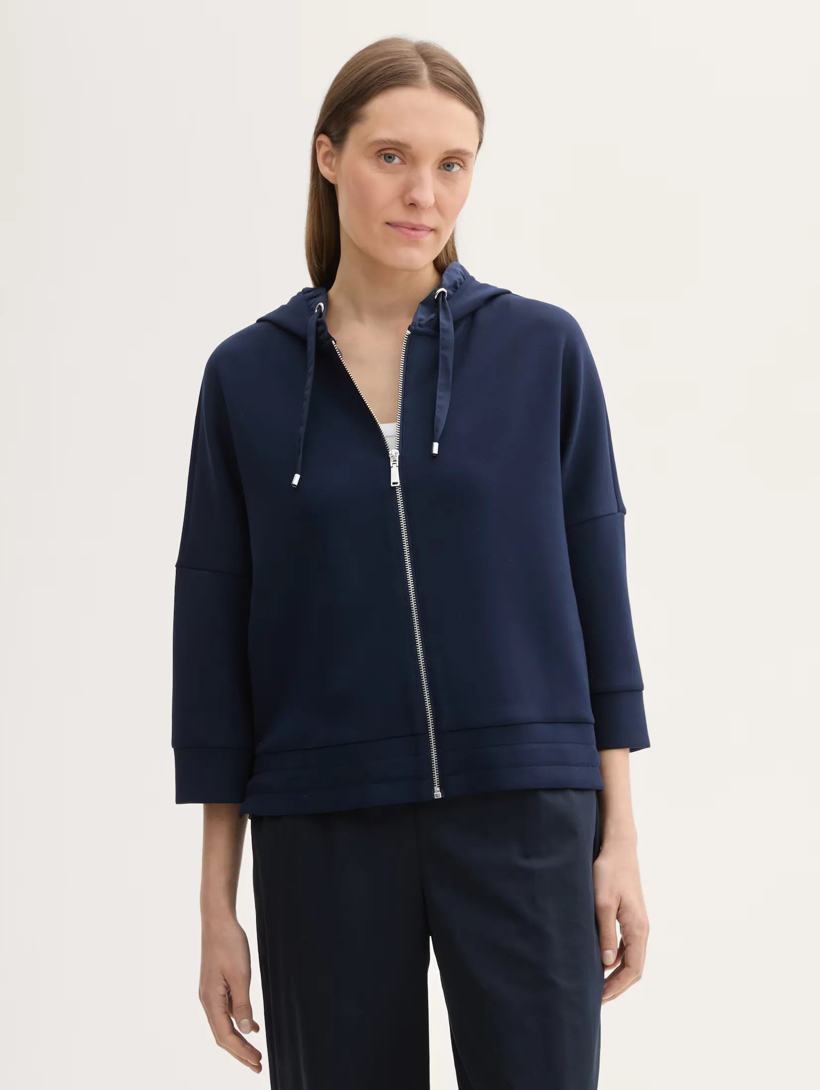 Tom Tailor Navy Sweat Jacket