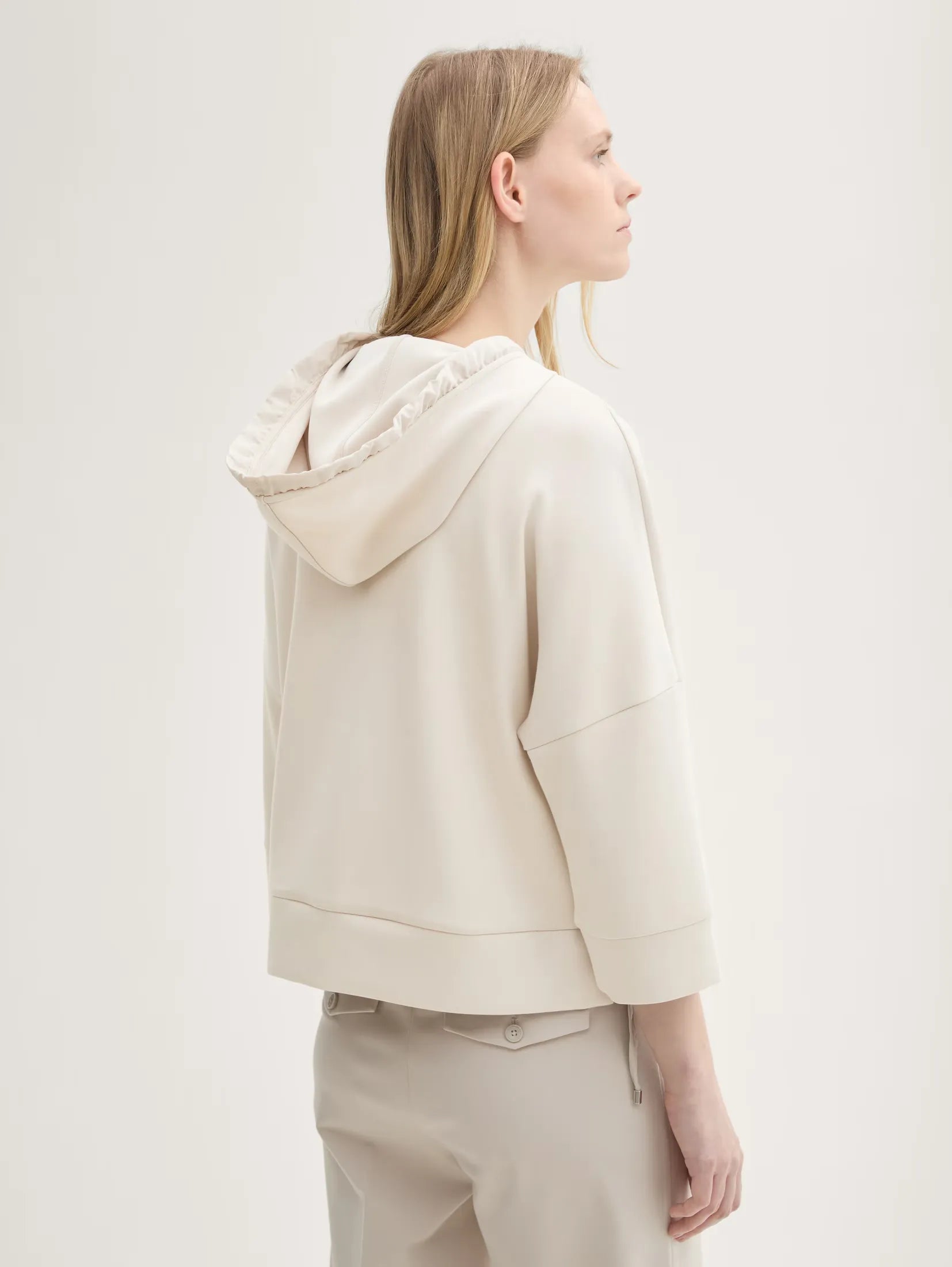 Tom Tailor Beige Sweat Jacket