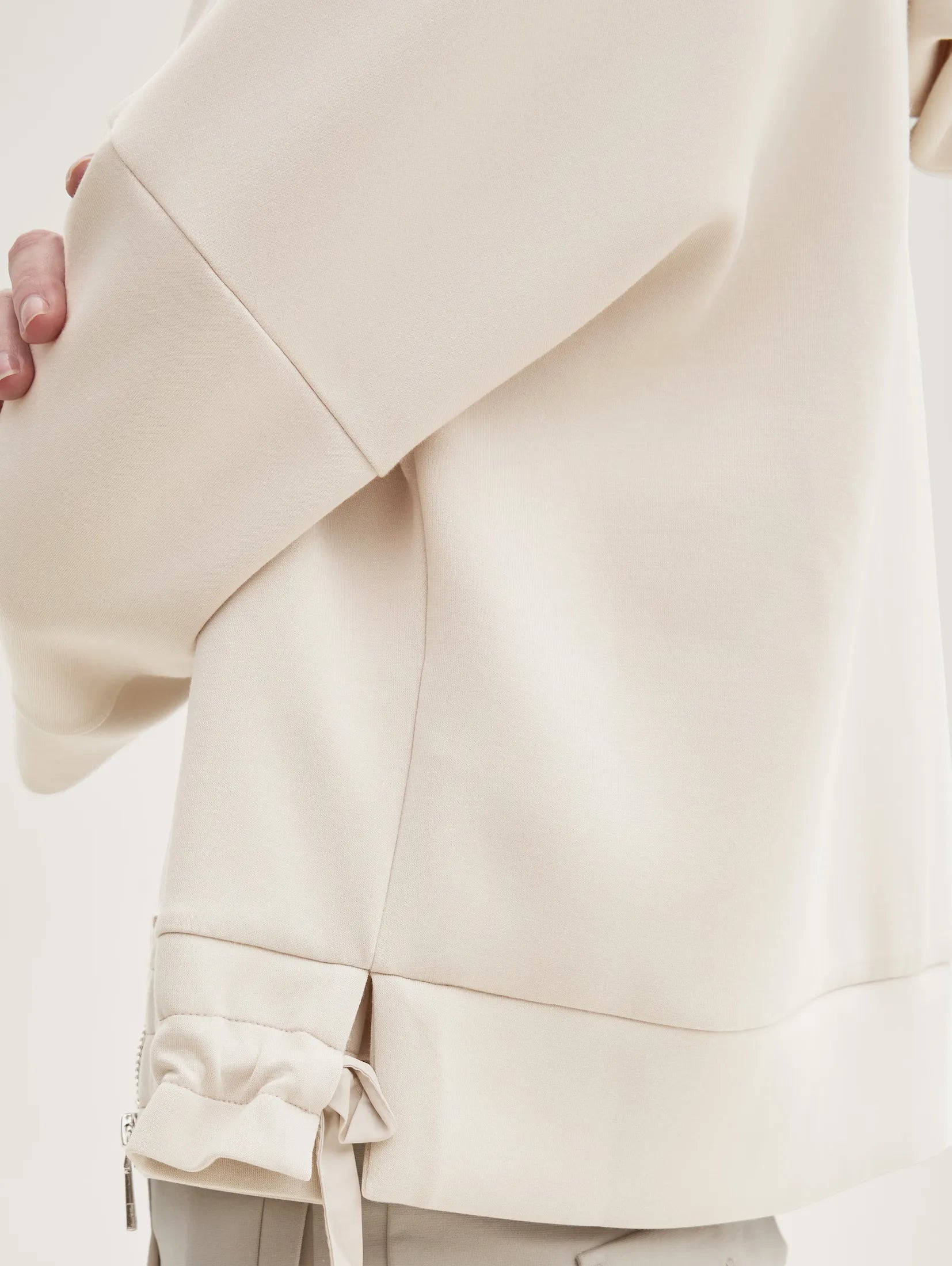 Tom Tailor Beige Sweat Jacket