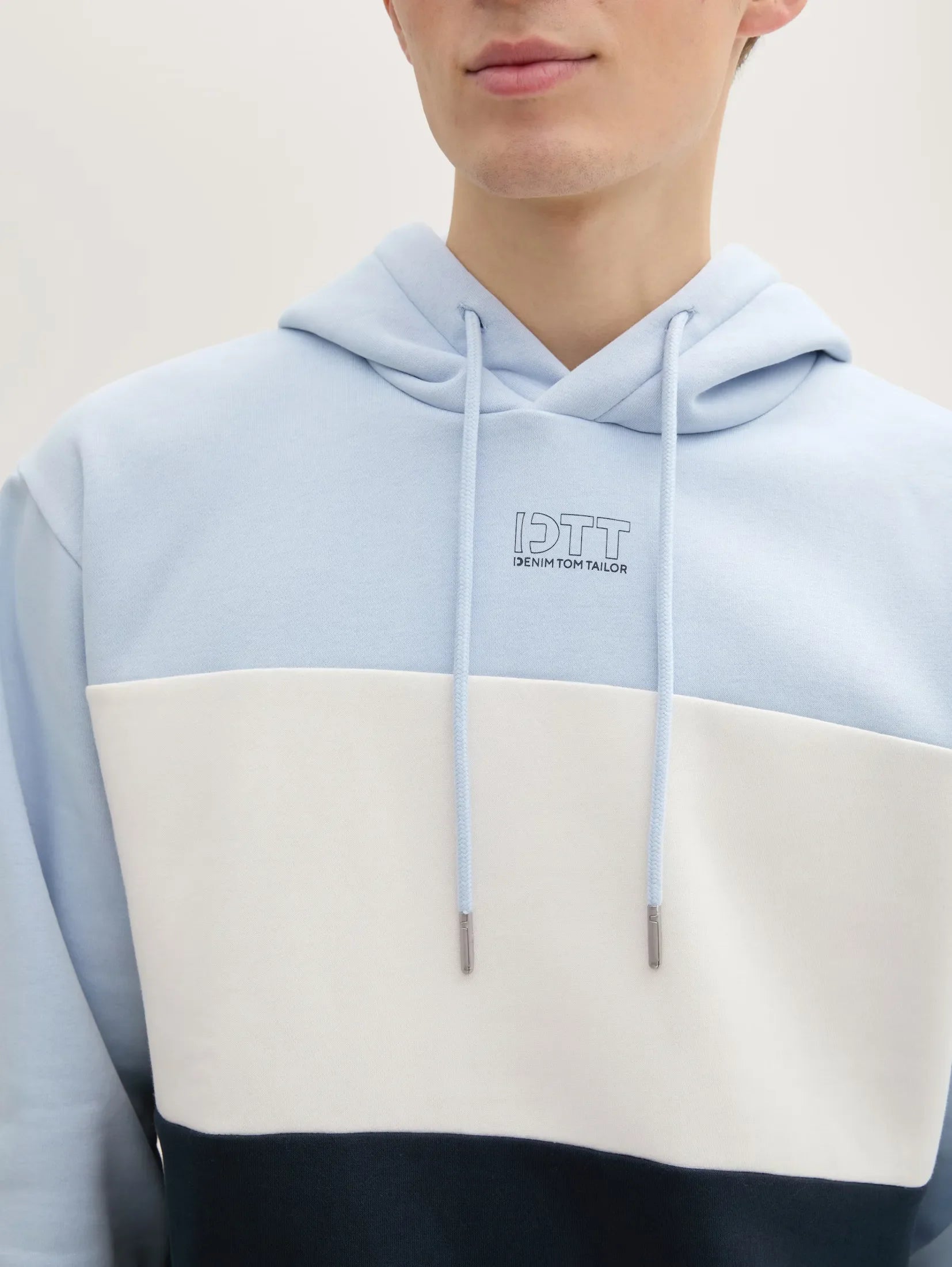 Tom tailor color block hoodie hotsell