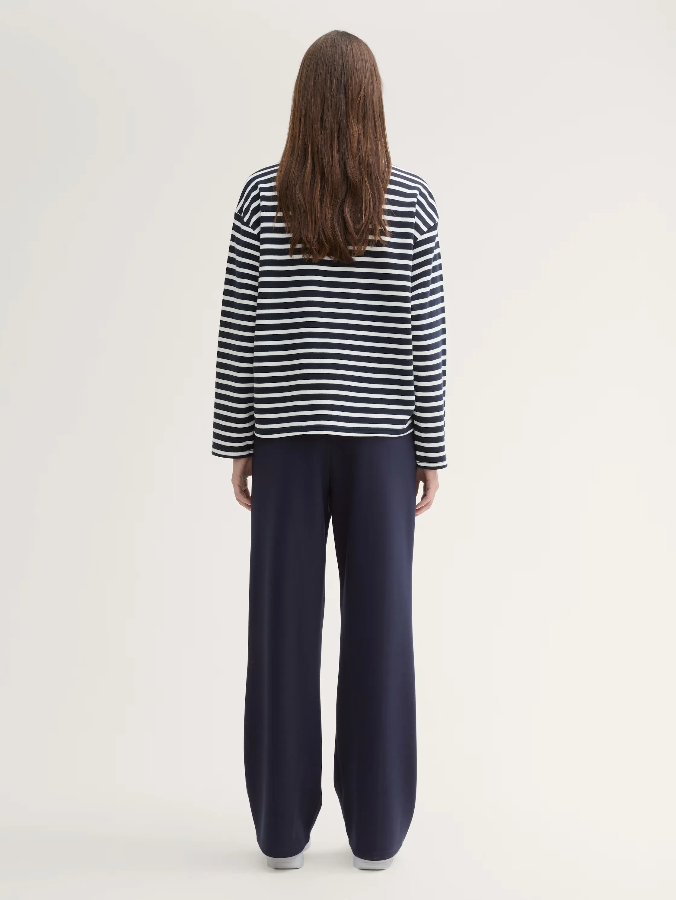 Tom Tailor Straight Navy Pant