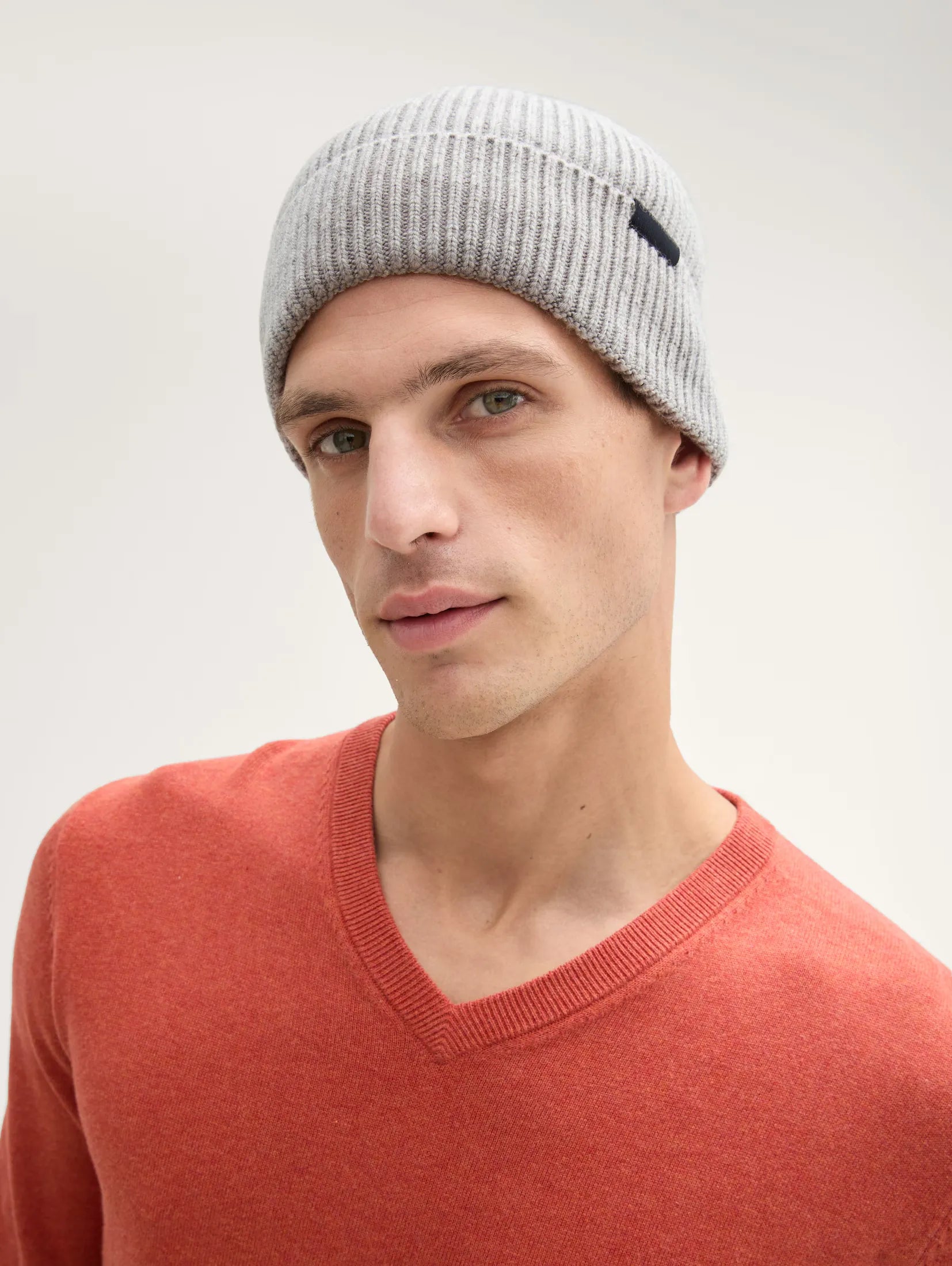 Tom Tailor Basic Woolen Grey Beanie