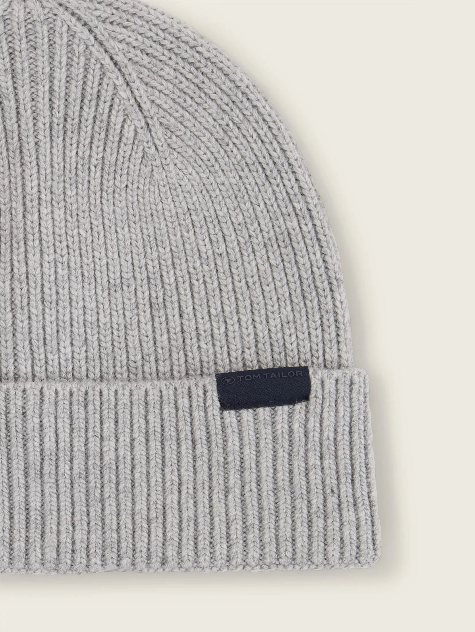 Tom Tailor Basic Woolen Grey Beanie