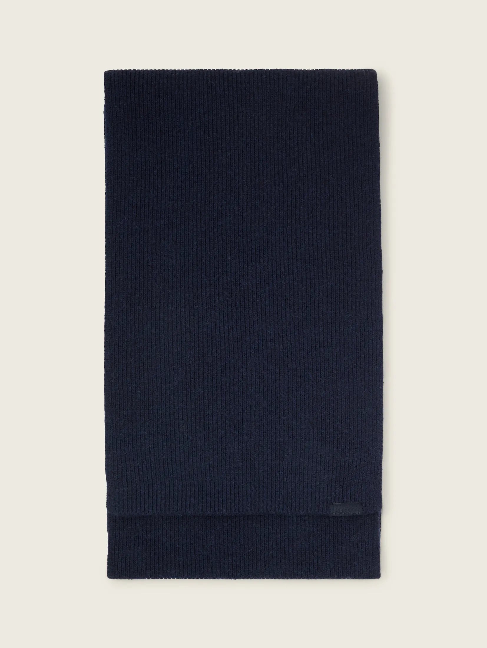 Tom tailor Woolen Knit Navy Scarf