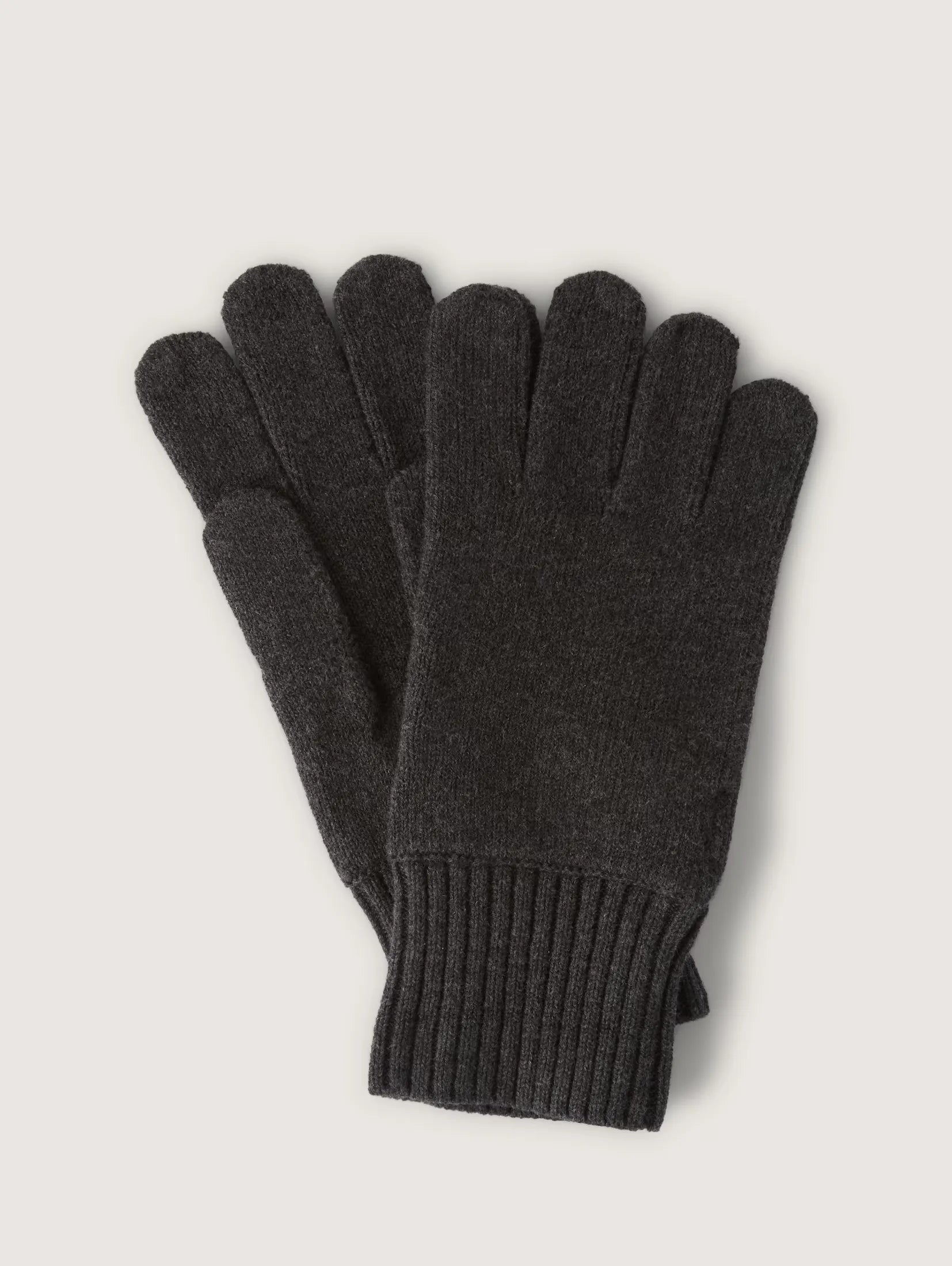 Tom Tailor Black Grey Gloves