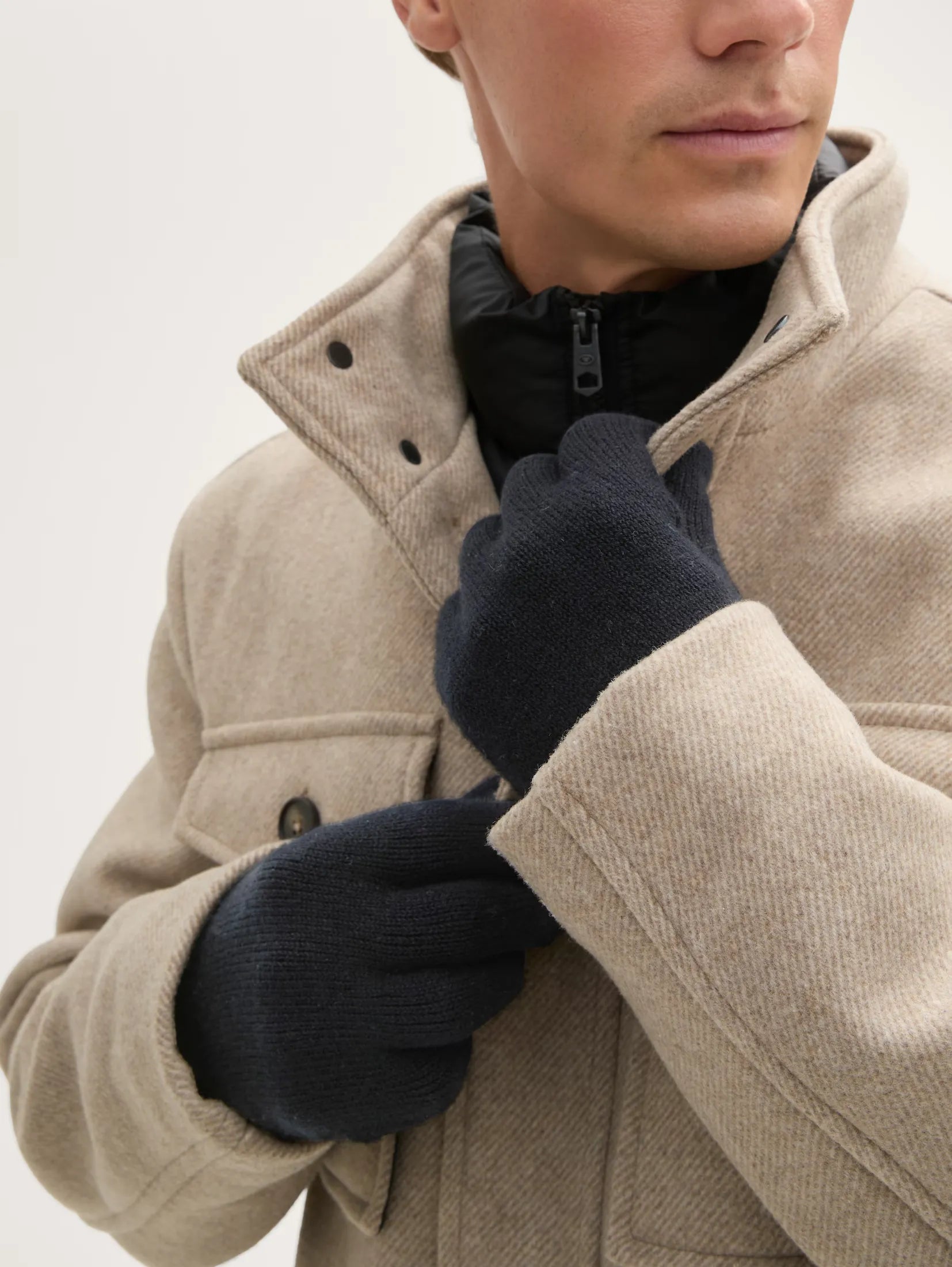 Tom Tailor Black Gloves