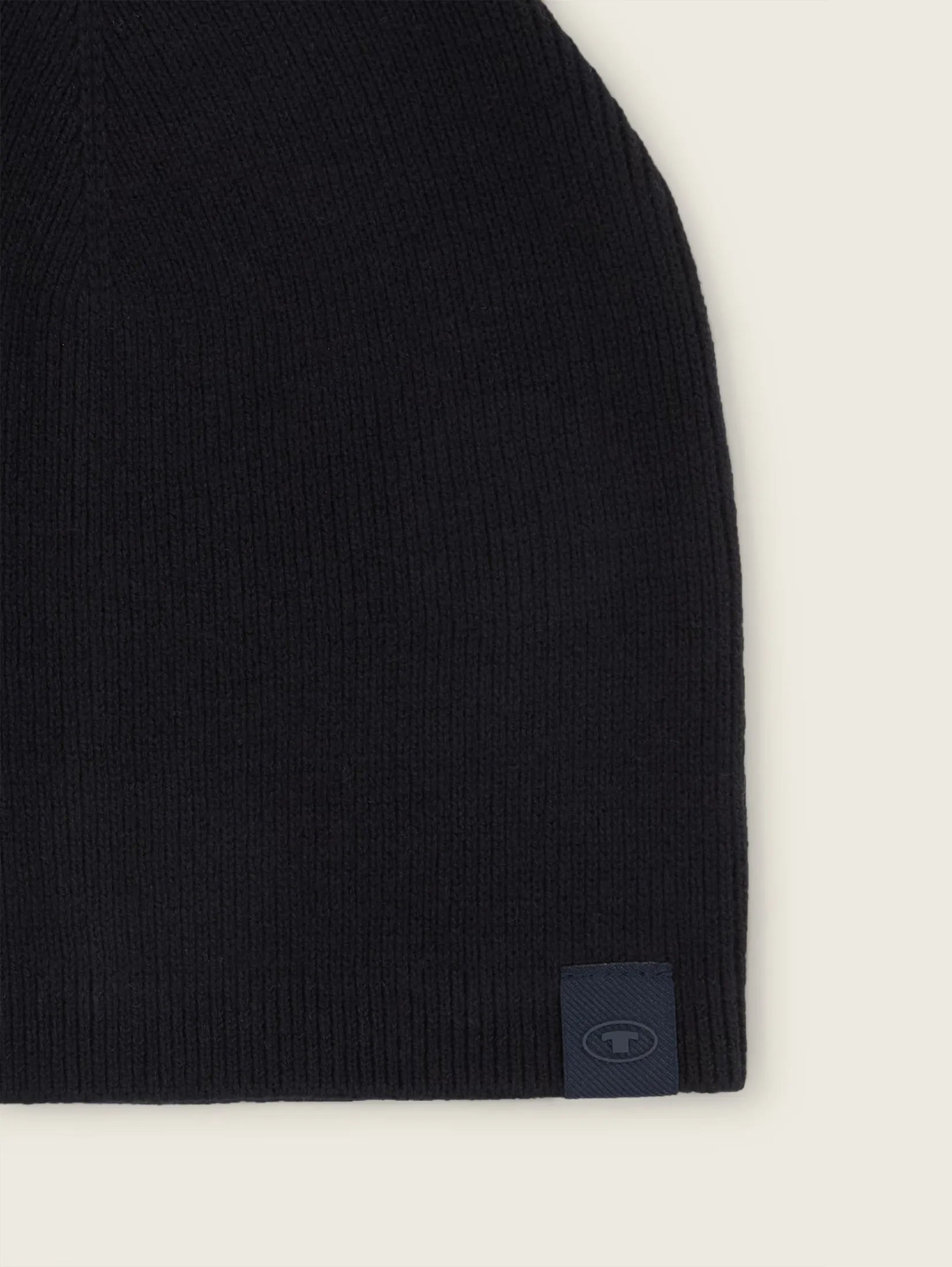 Tom Tailor Black Beanie