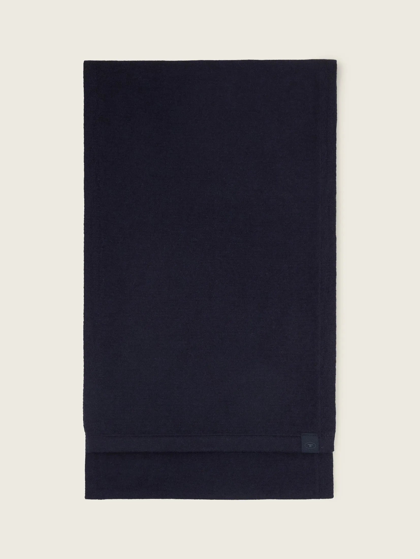 Tom Tailor Recycled Cashmere Black Grey Scarf