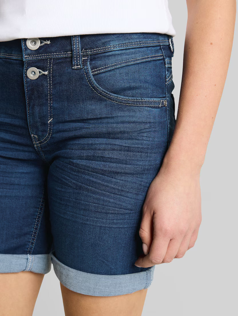 Tom Tailor Dark Blue Denim Shorts