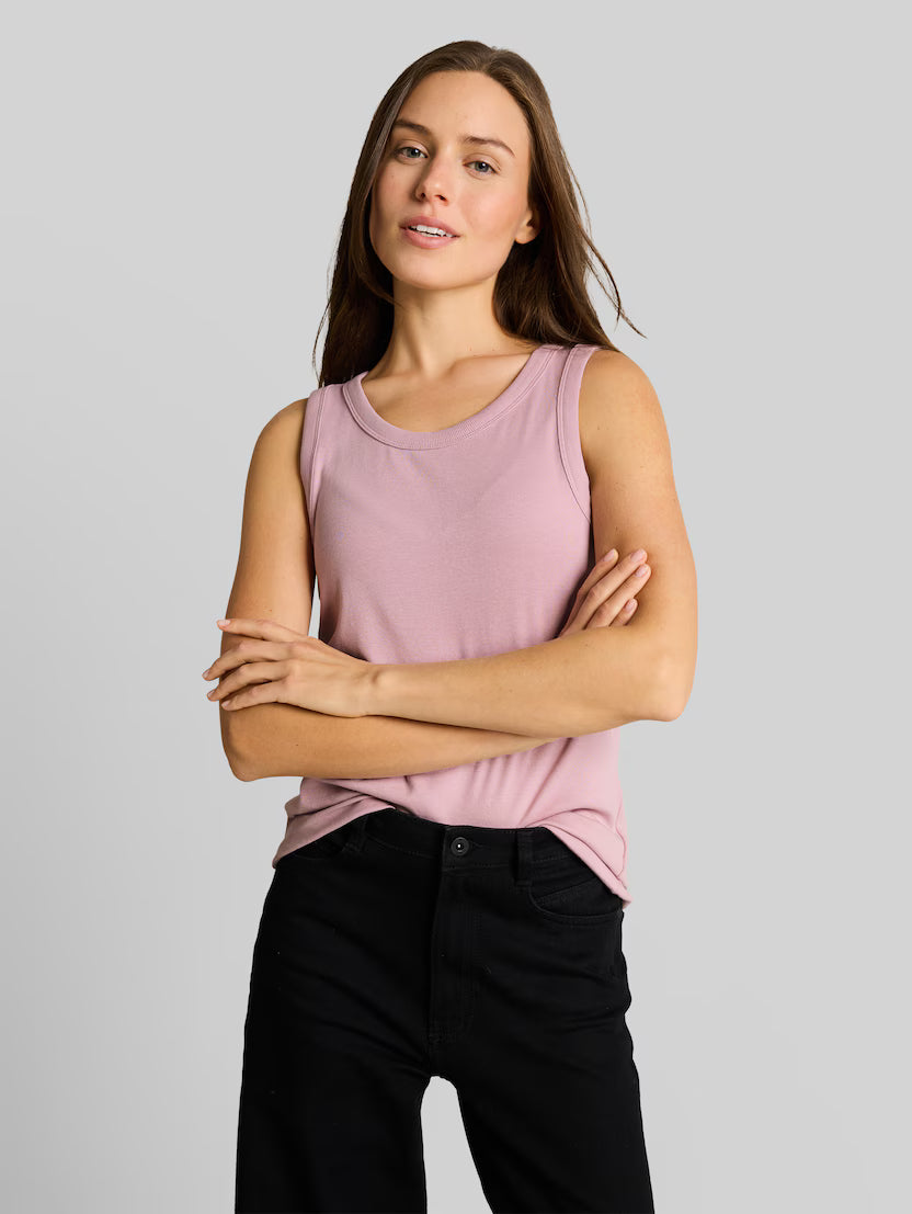 Tom Tailor Light Elderberry Basic Top With Stretch