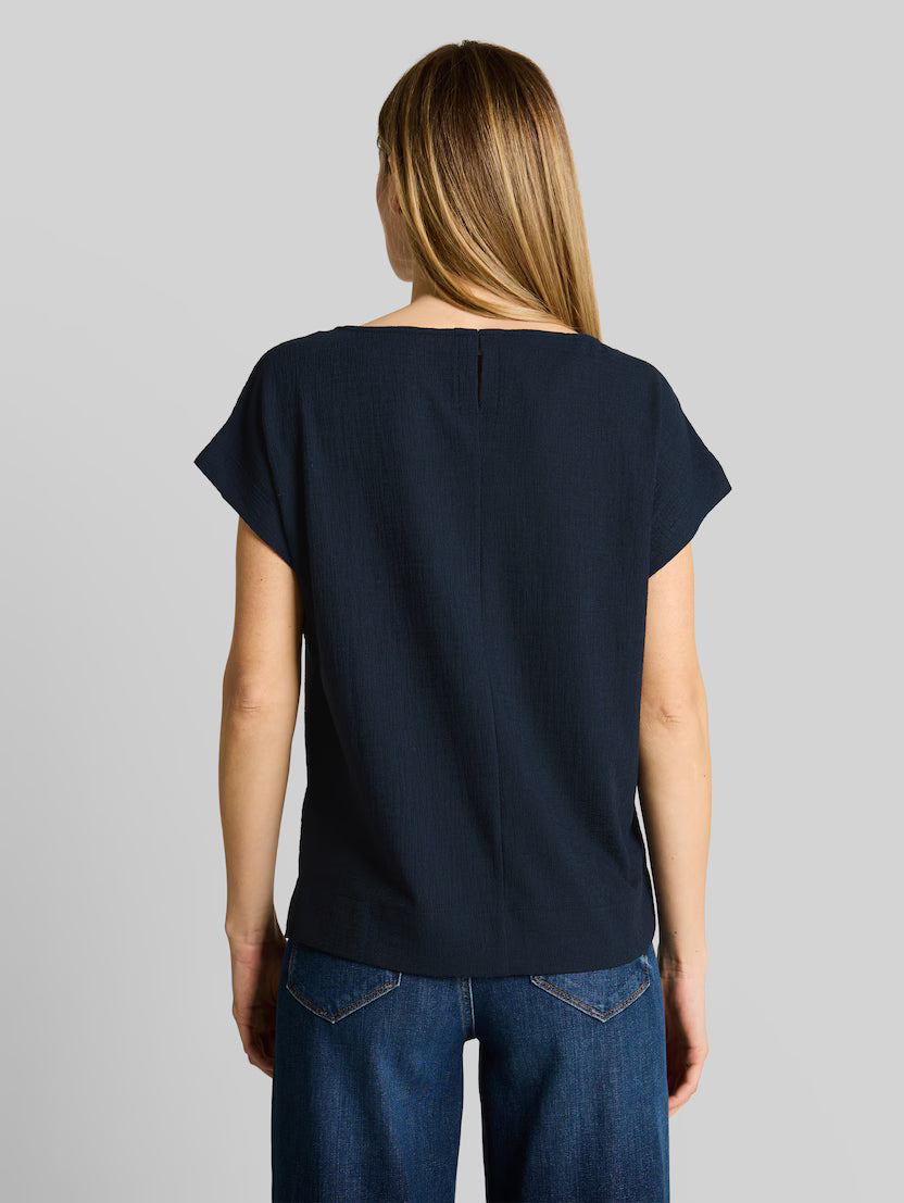 Tom Tailor Navy Loose-Fit T-Shir