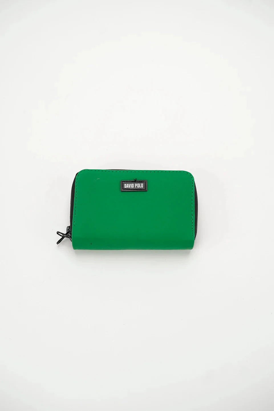 Small Green Wallet With Two Layers