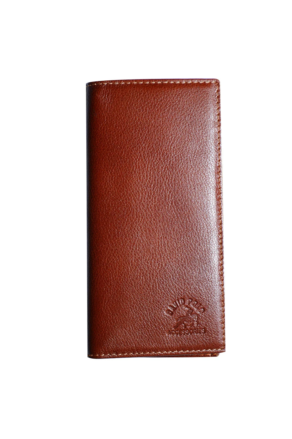 Brown Designed Flip-Flop Wallet