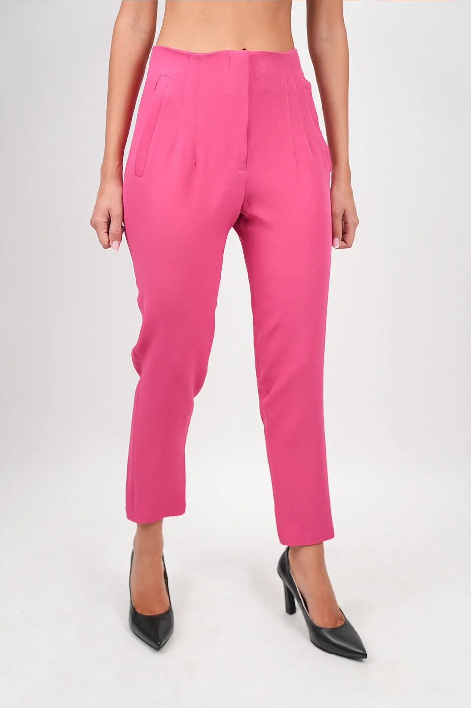 Classy Slim Fit Fushia Pants