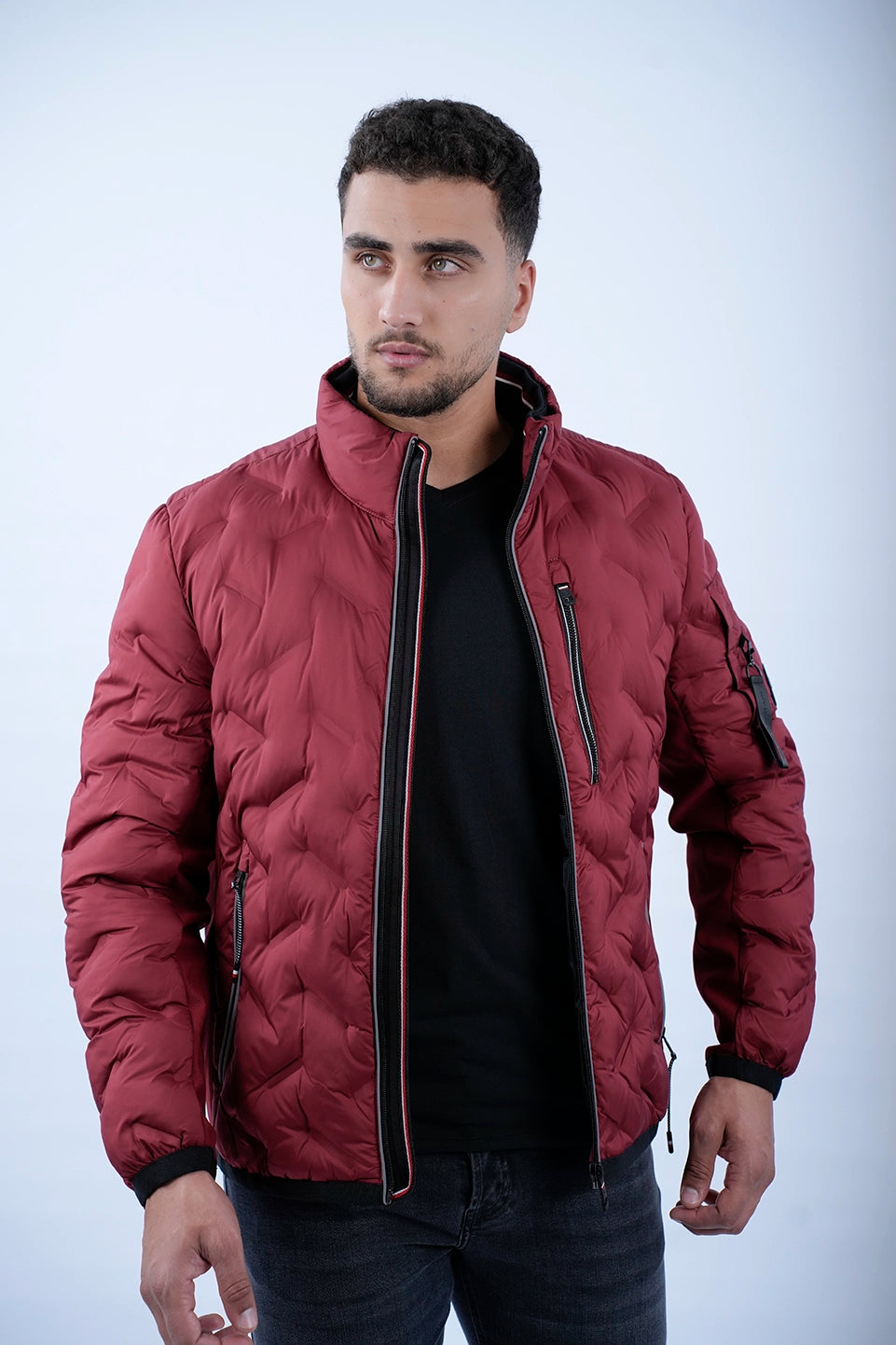 Tom Tailor Hybrid Bordo Jacket