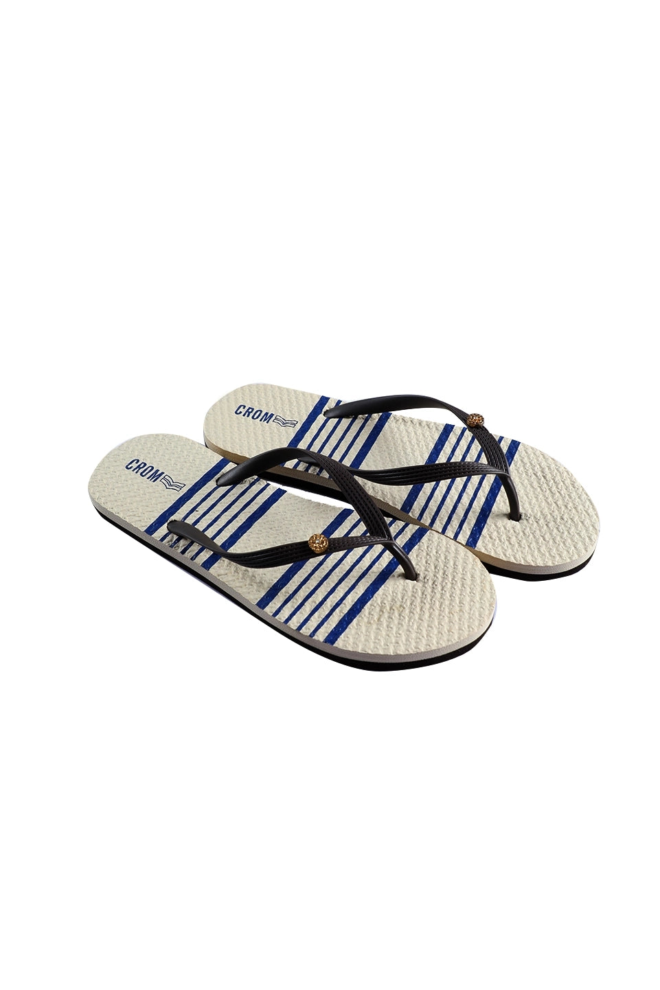 Navy Flip Flop With Toe Strap