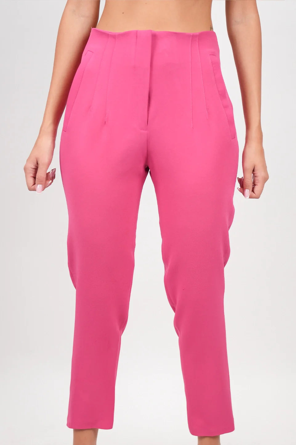 Classy Slim Fit Fushia Pants