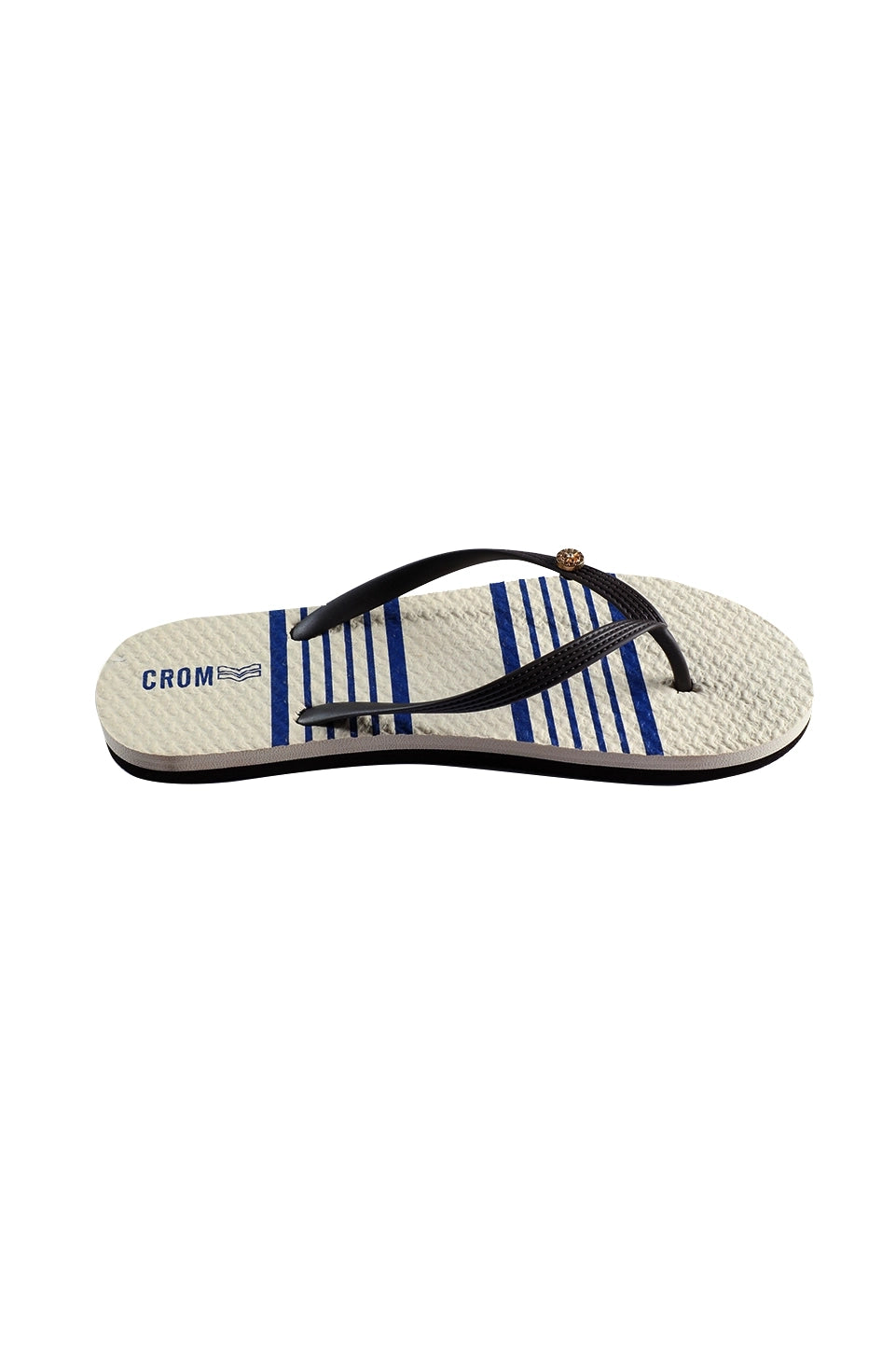 Navy Flip Flop With Toe Strap