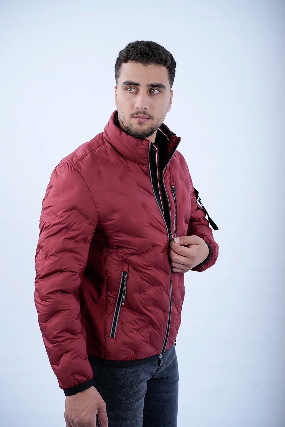 Tom Tailor Hybrid Bordo Jacket