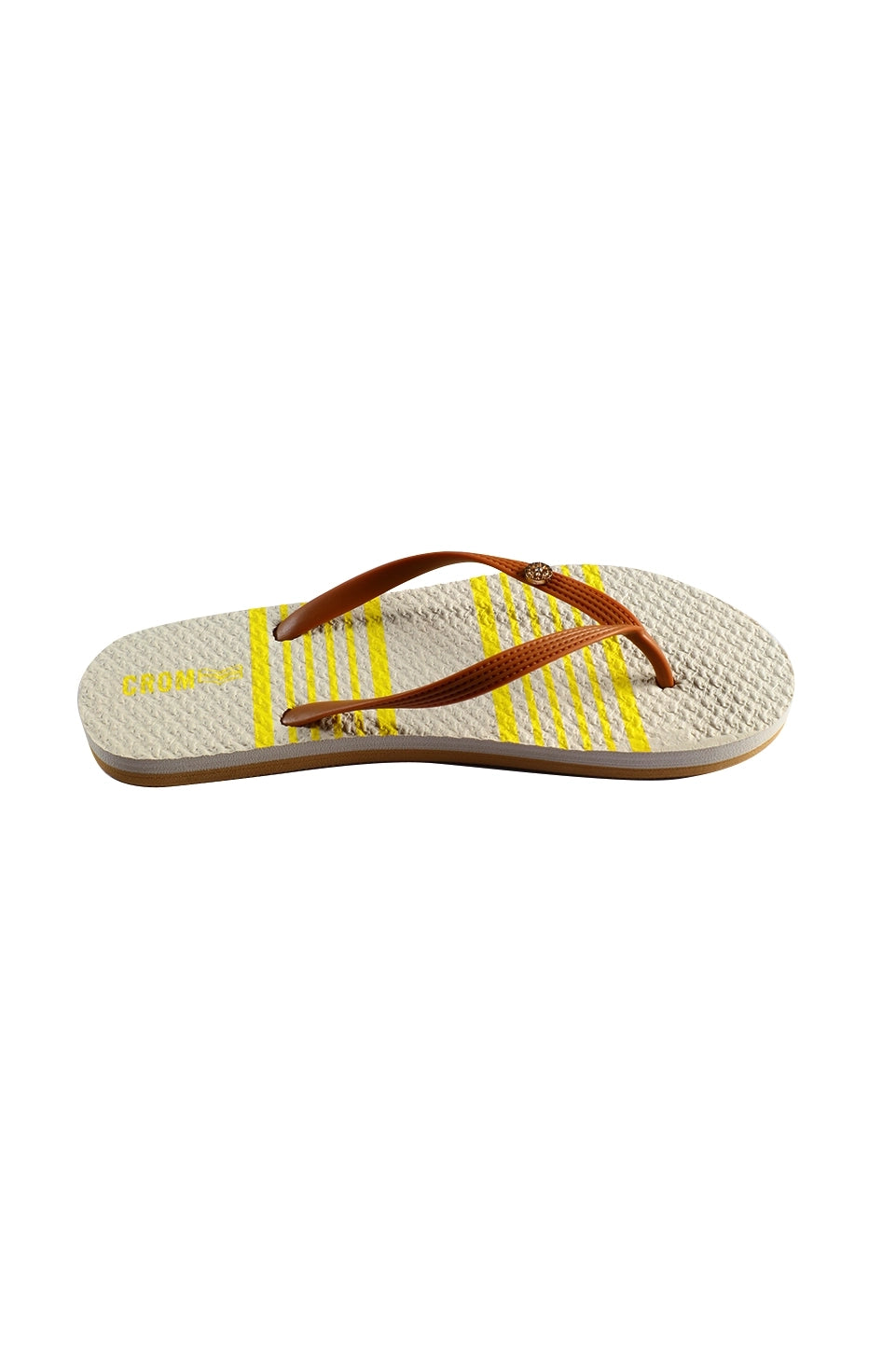 Brown Flip Flop With Toe Strap
