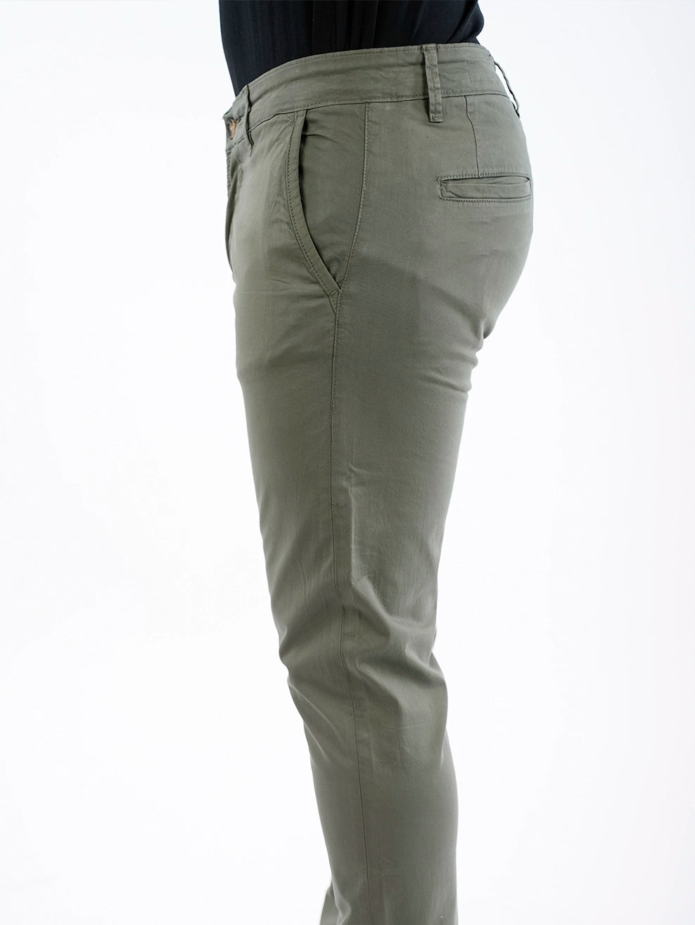 Olive Sport Chic Chino Pants