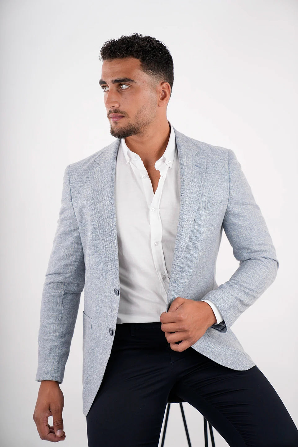 Casual Blue Stylish Blazer