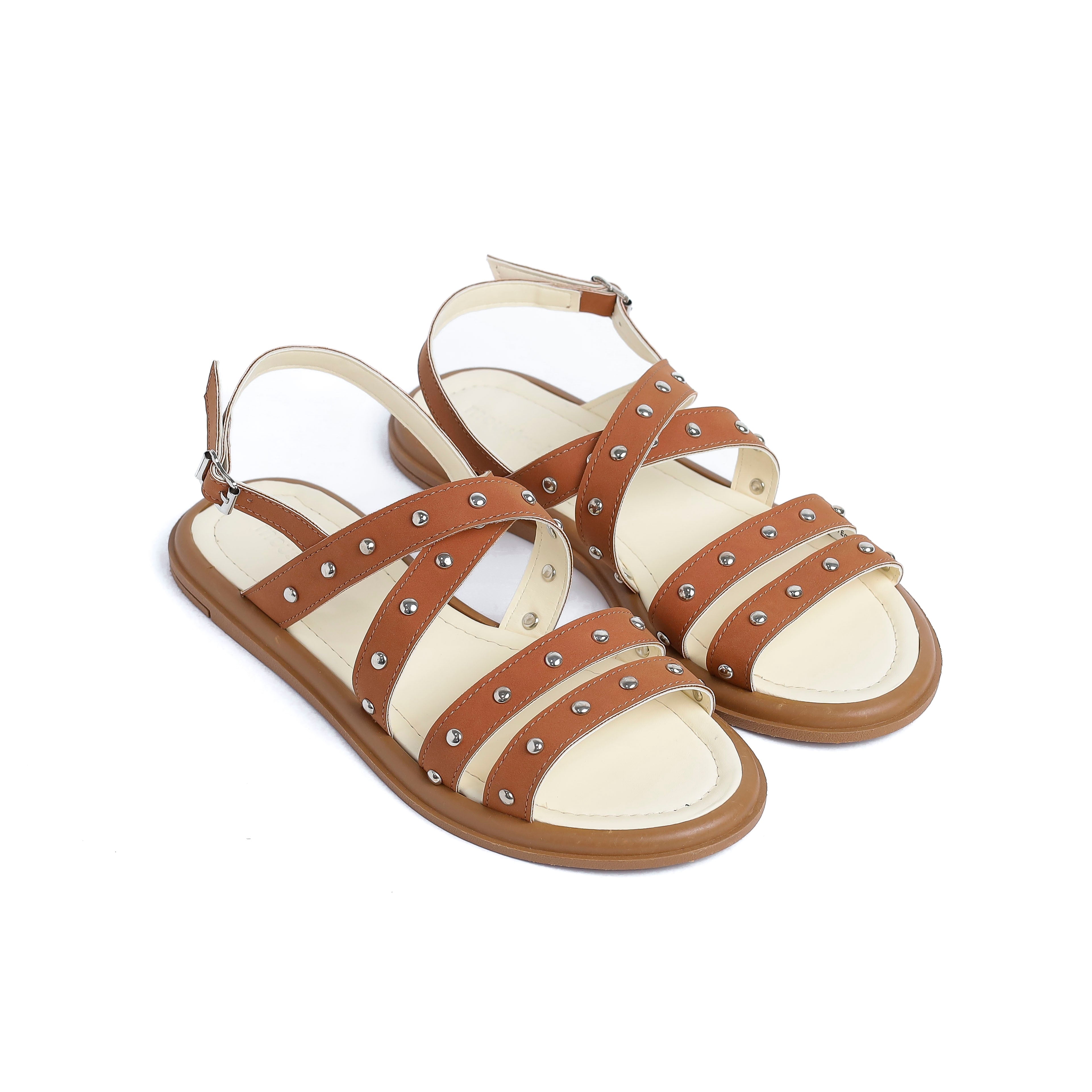 Flat Havan Sandal With Camel Insole