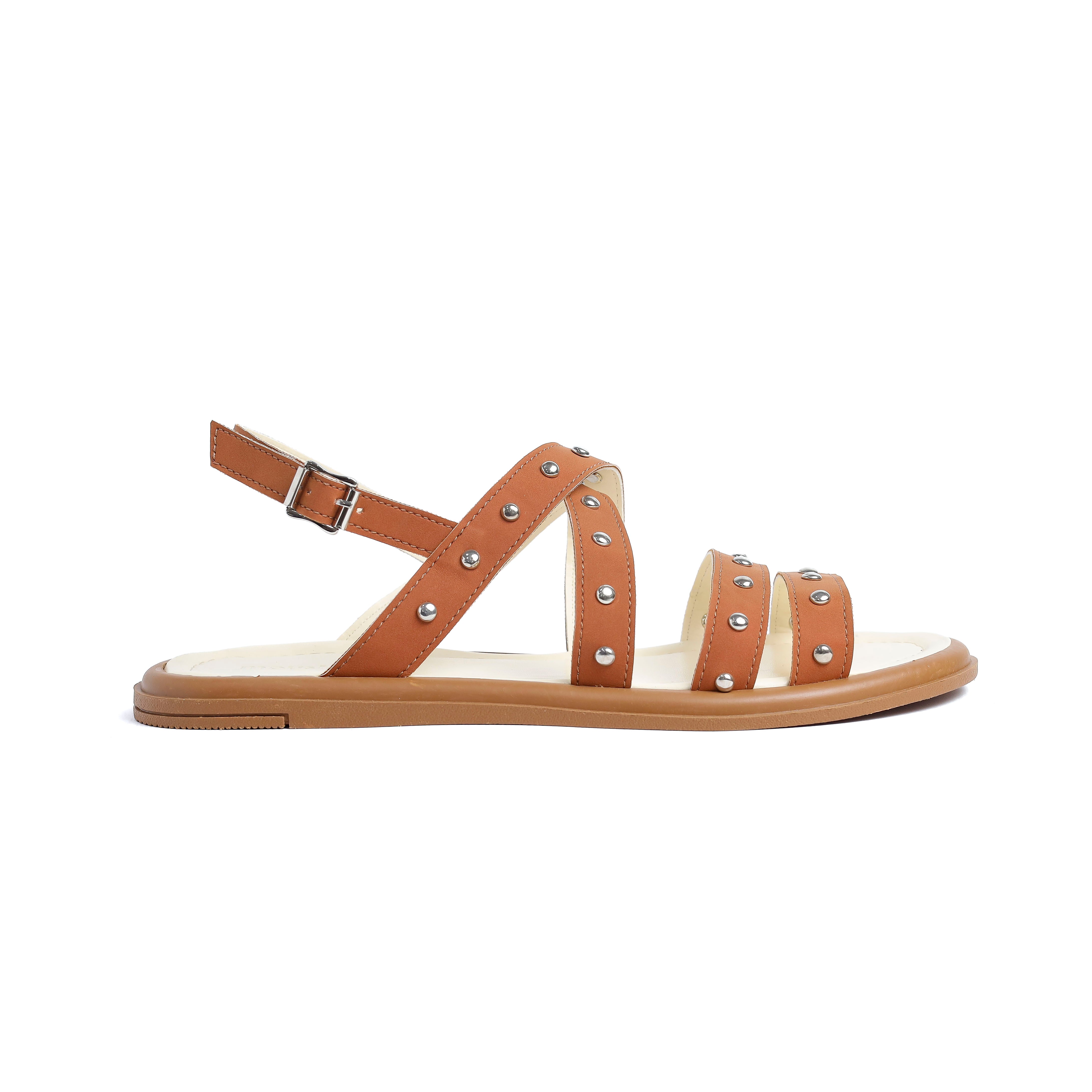 Flat Havan Sandal With Camel Insole