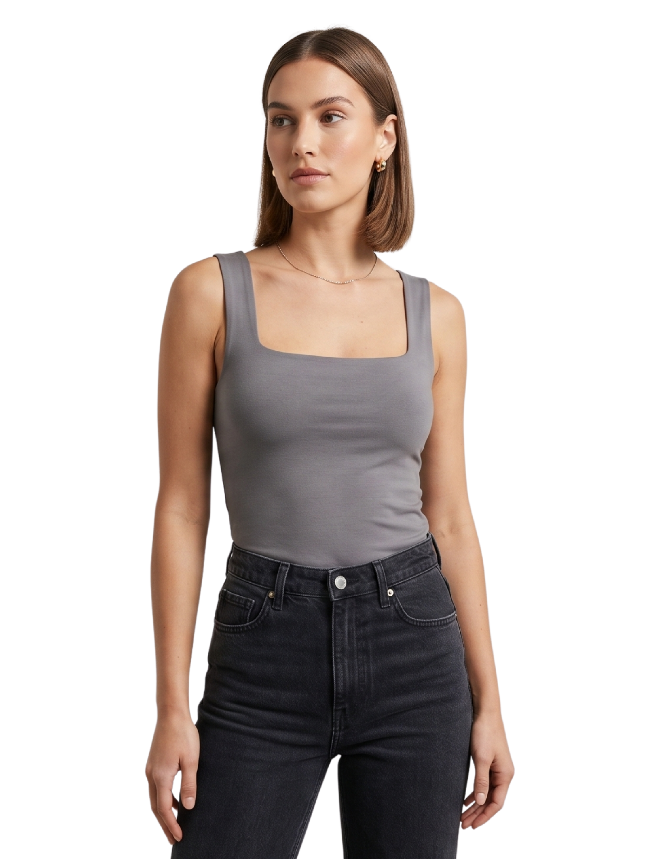 Short Sleeve Antrasite Basic