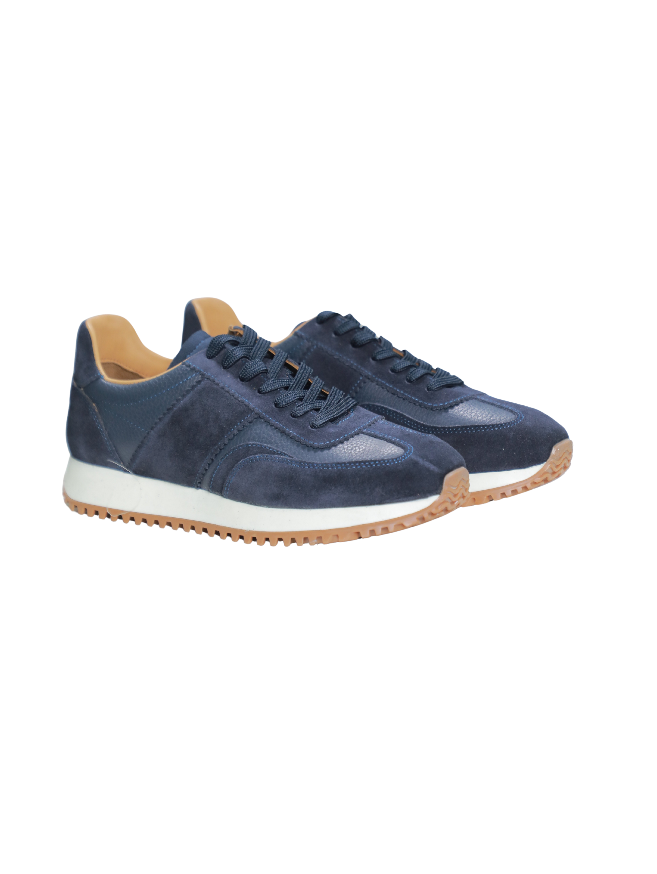 Dark Navy Comfortable Retro-Style Shoes