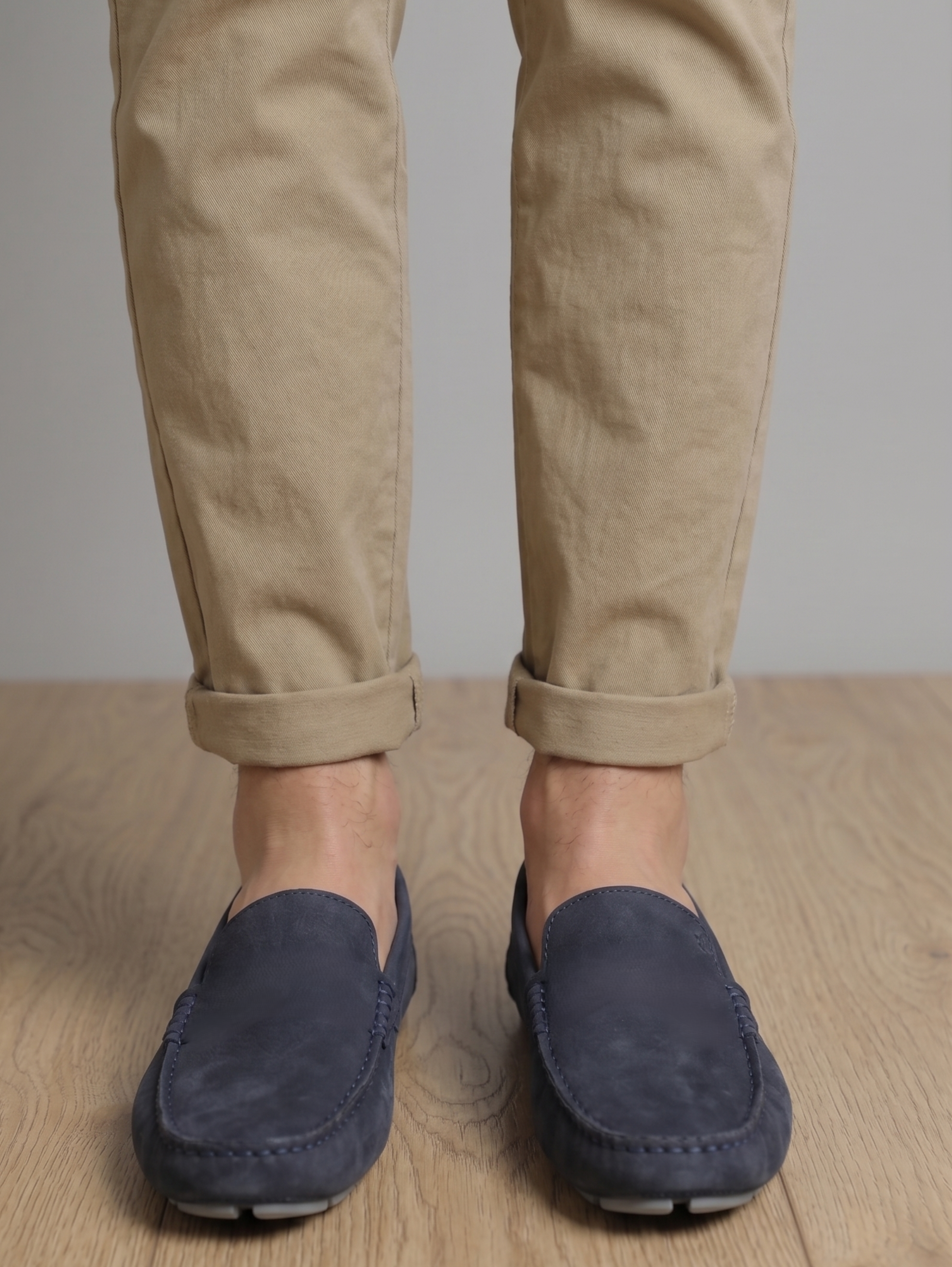 Navy Slip-On Casual Shoes